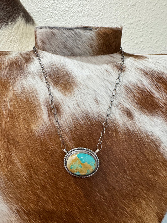 Royston Single Stone Necklace