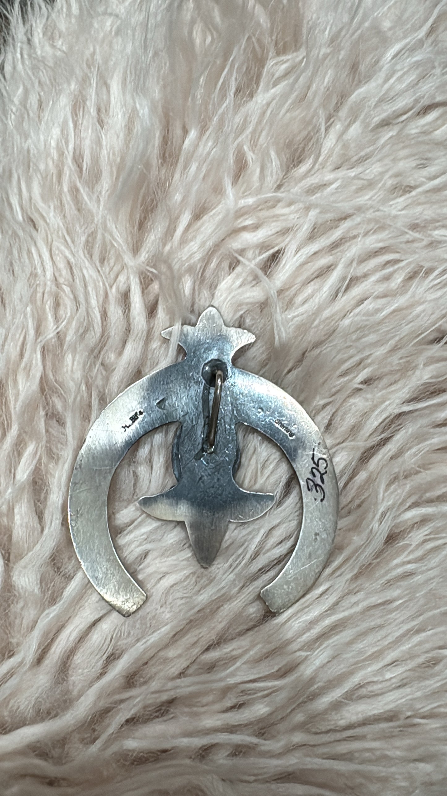 Sonoran Turquoise Naja Pendant
