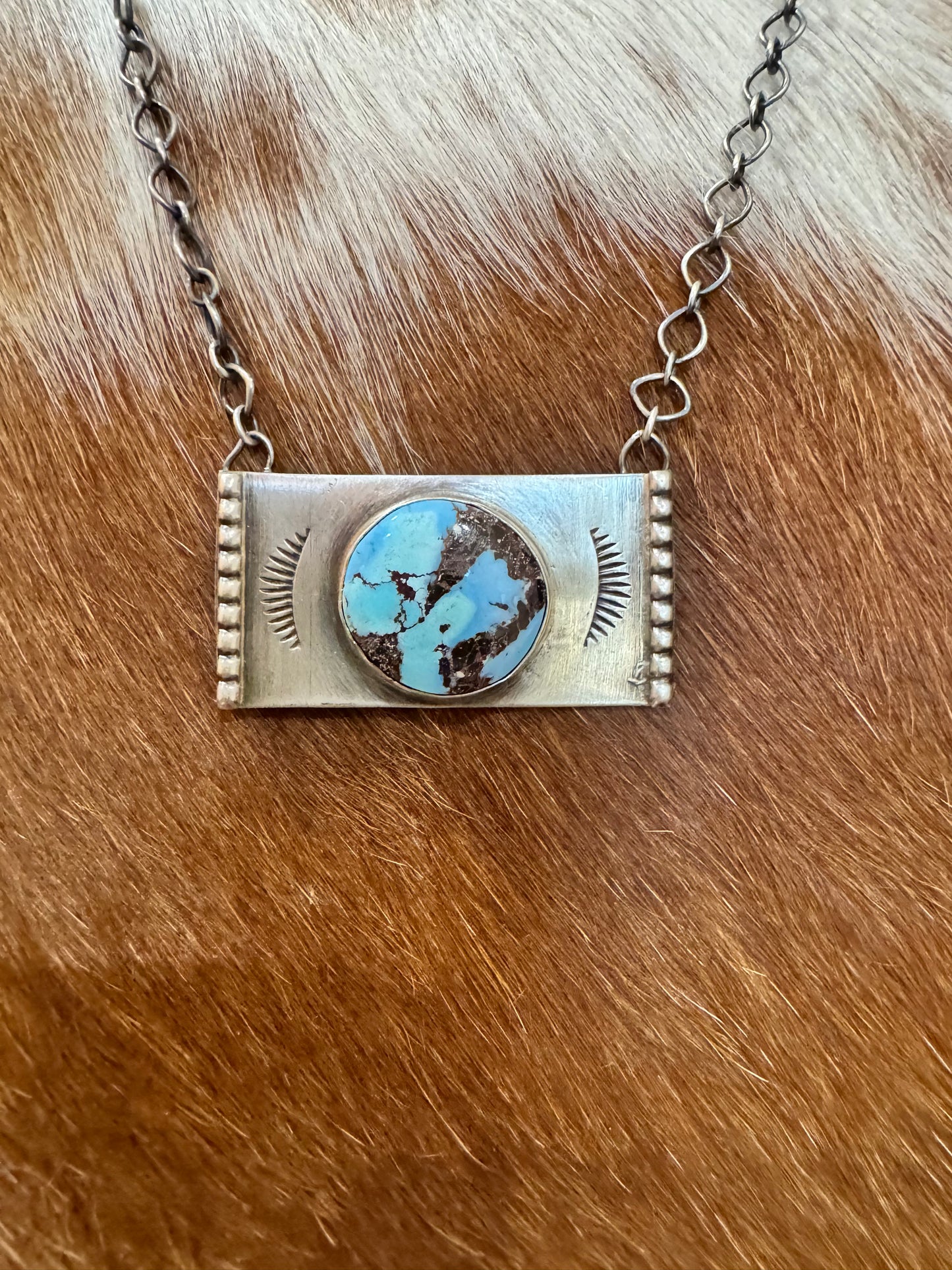Golden Hills Bar Necklace