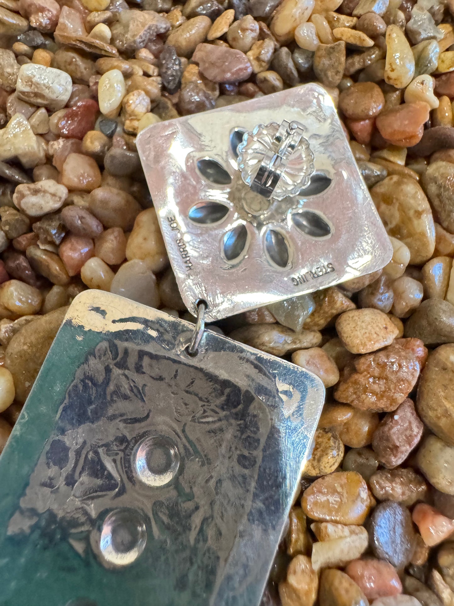 Double Concho Earrings