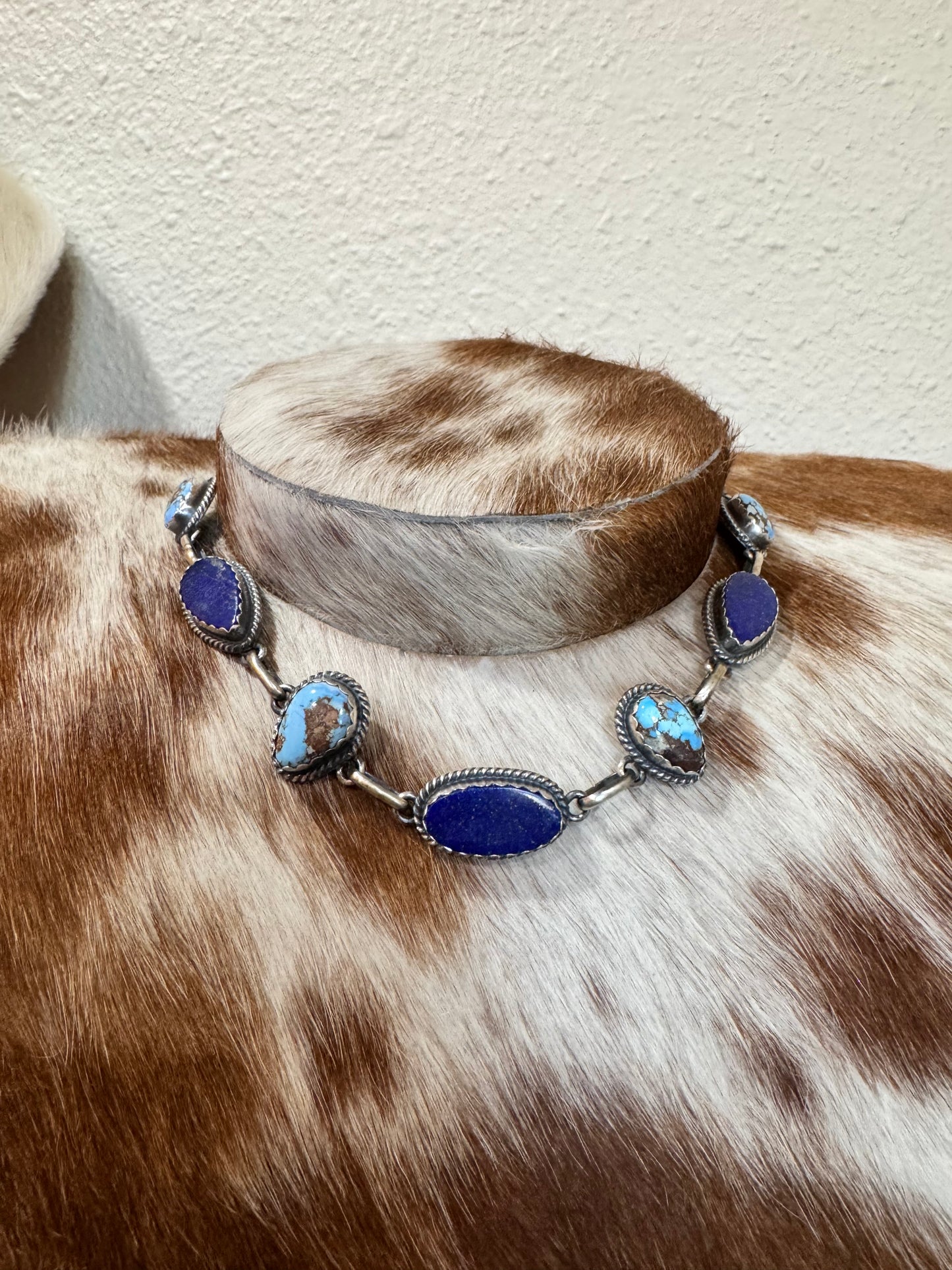Golden Hills & Lapis Choker