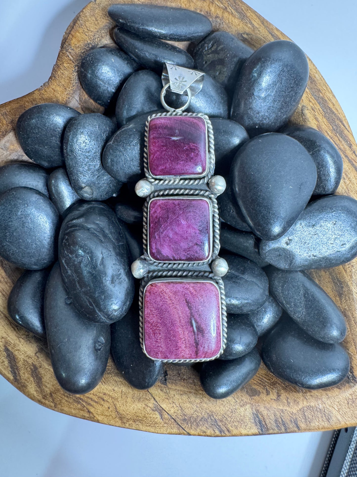 Purple Spiny Pendant