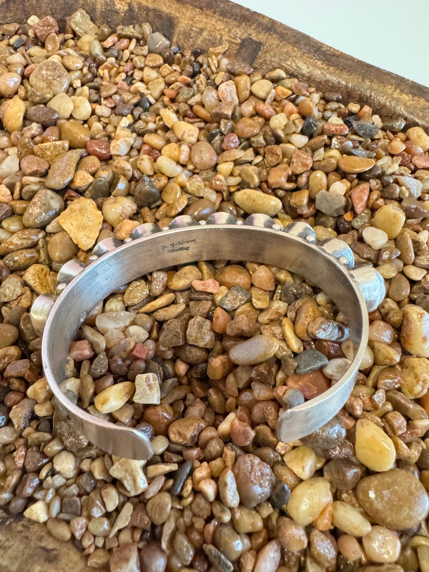 White Buffalo Cuff