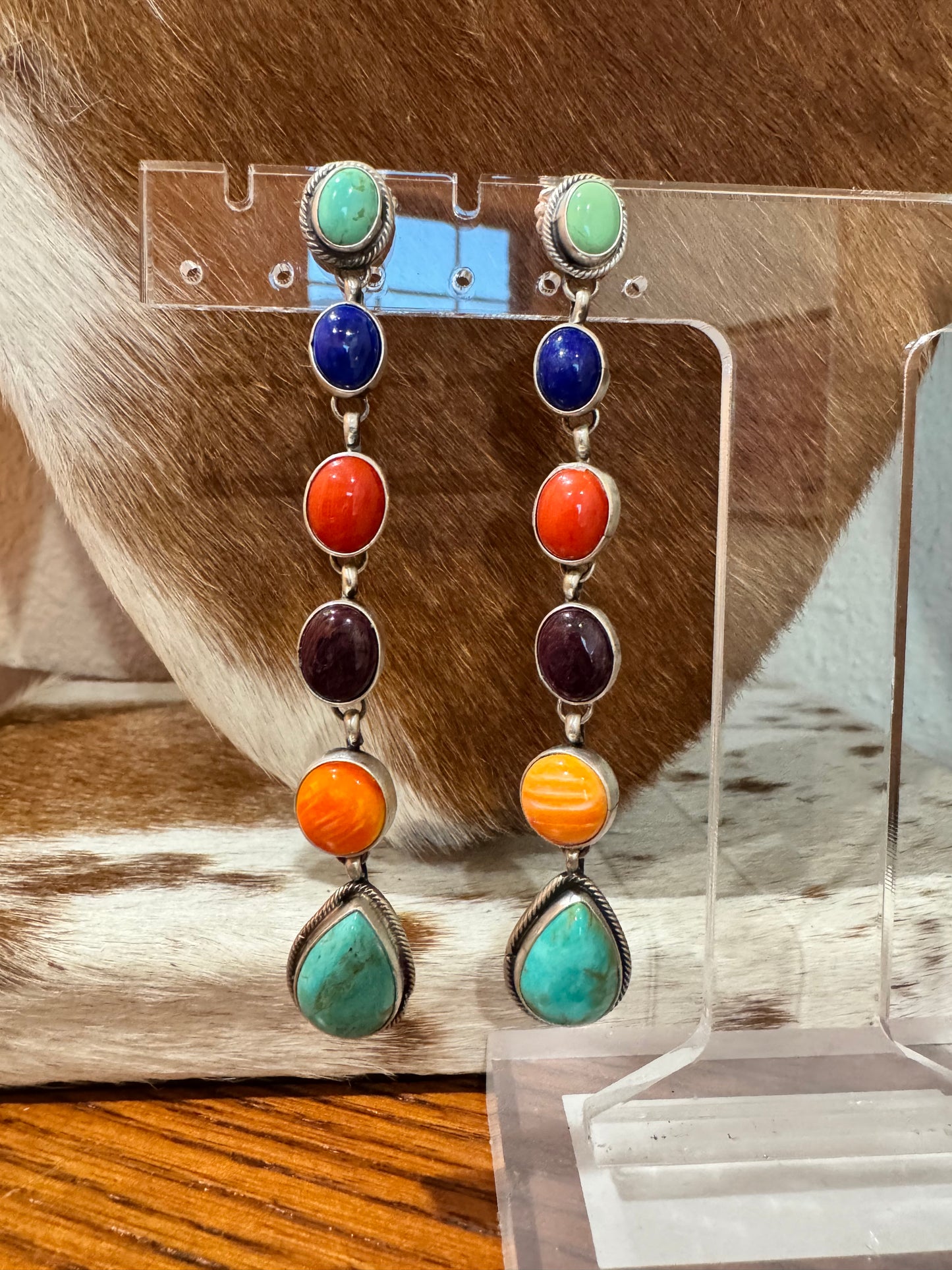 Multicolor Duster Earrings
