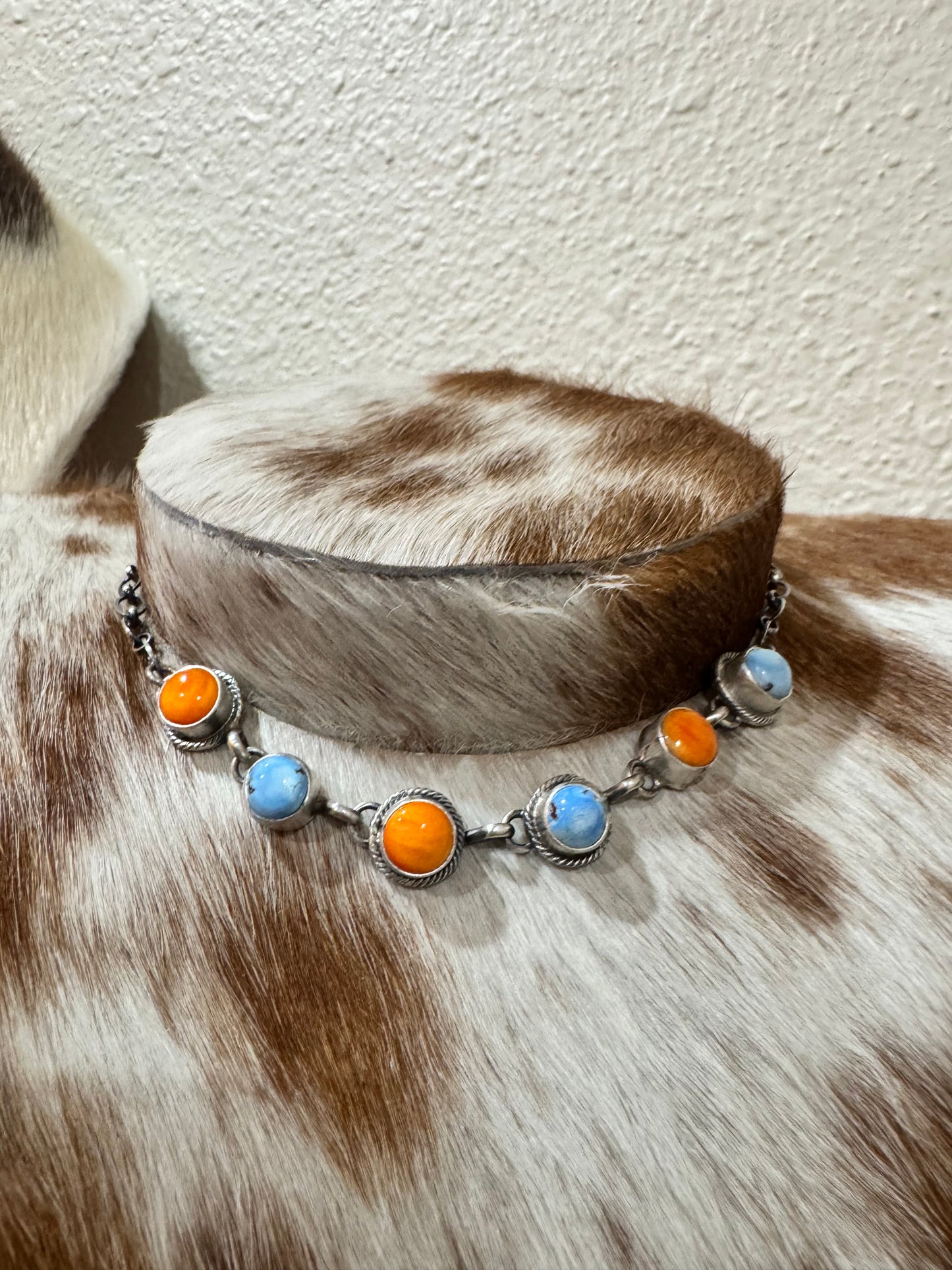 Golden Hills & Orange Spiny Choker