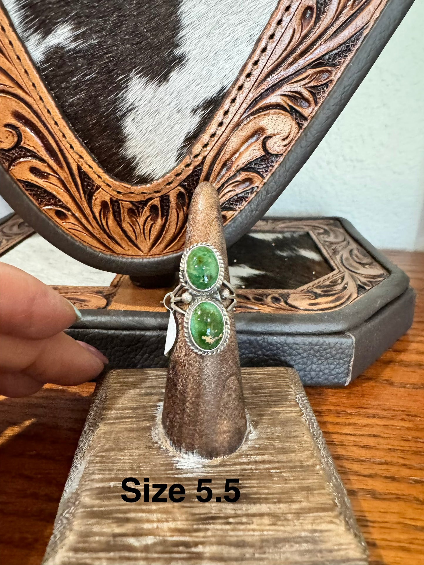 Sonoran Gold 2 stone Ring