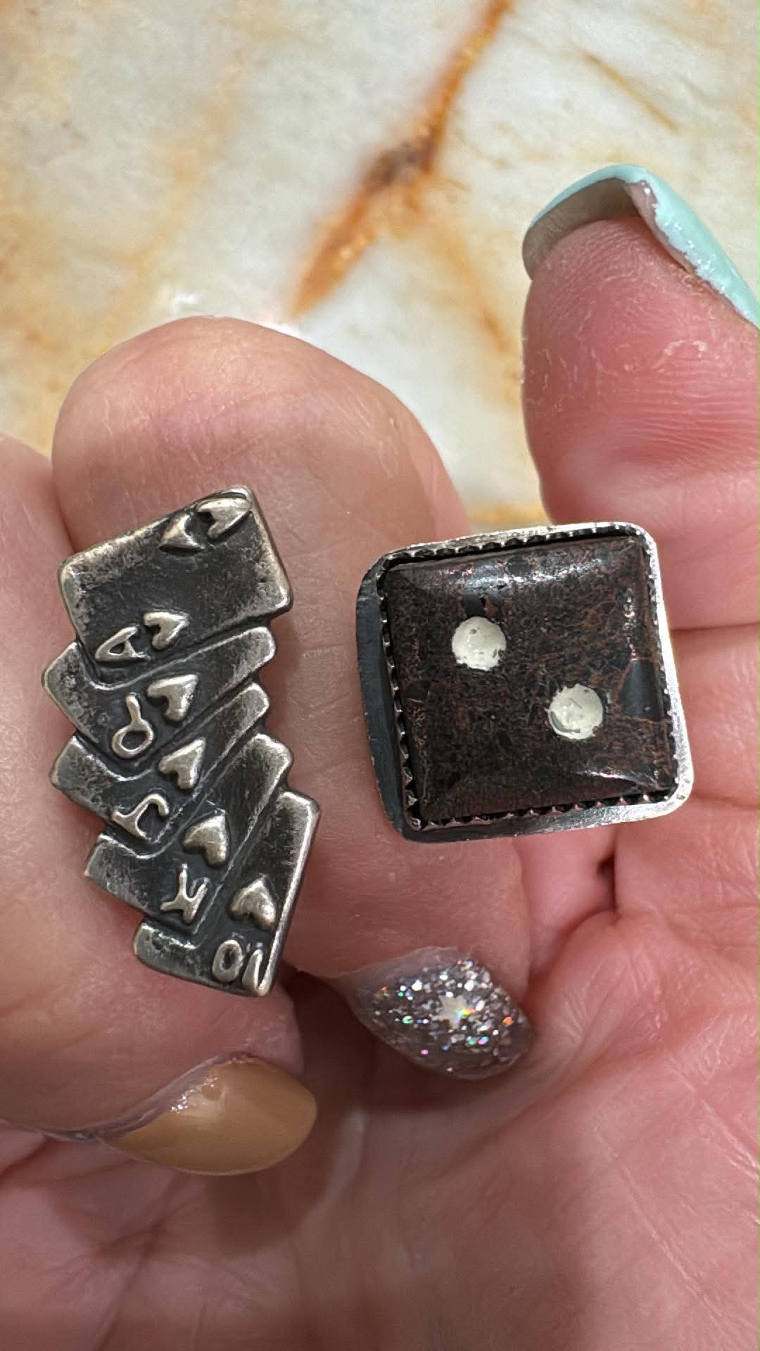 Dice & Cards Ring
