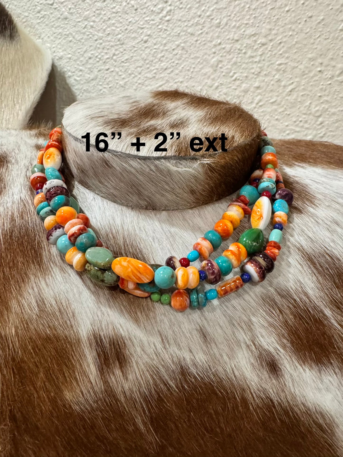 3 Strand Treasure Necklace