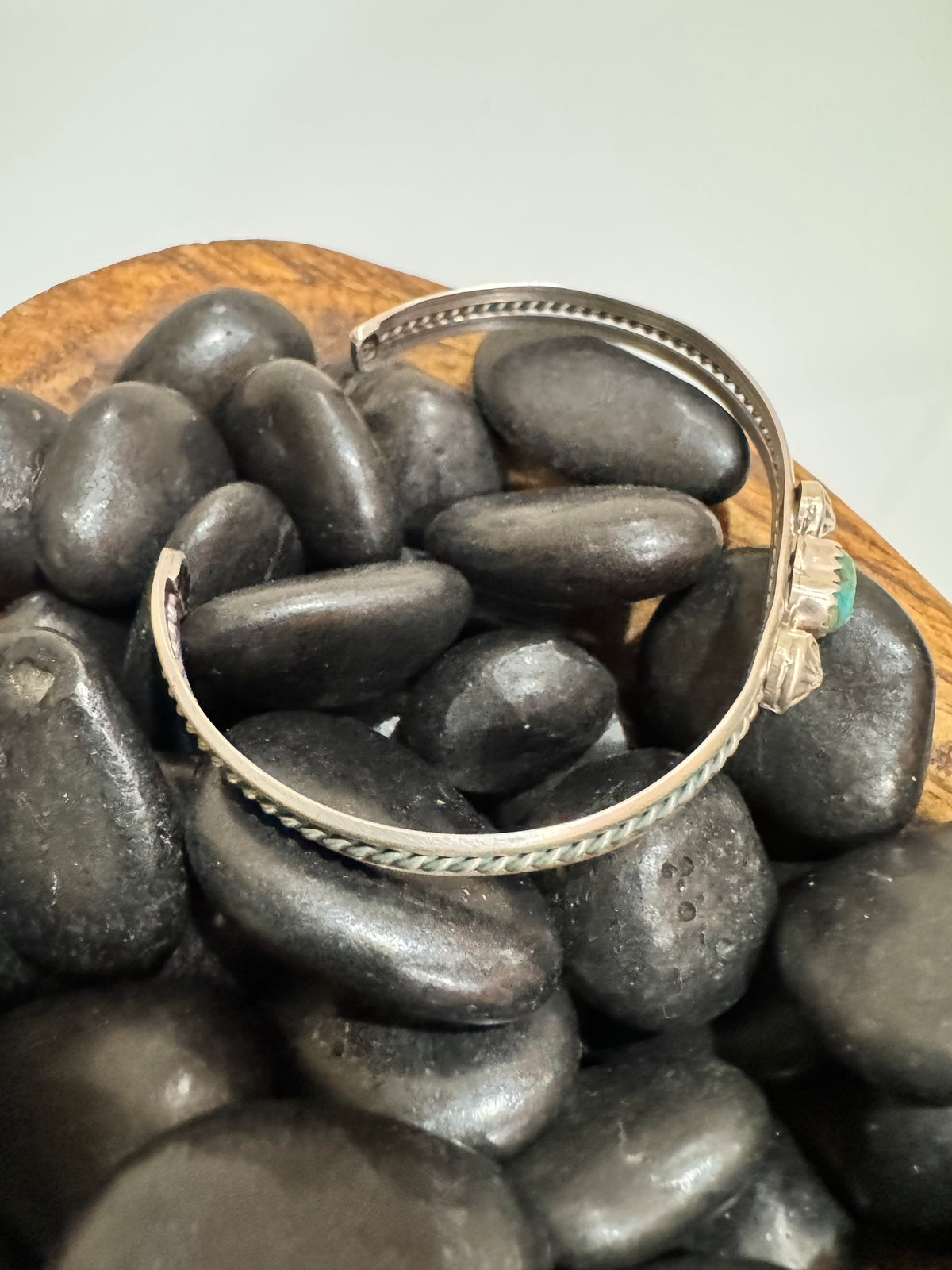 Kingman Heart Stacker Cuff