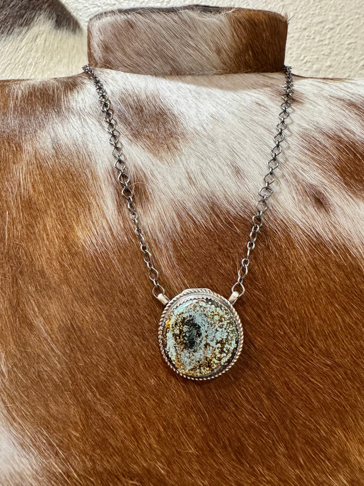 Blackjack Single Stone Necklace