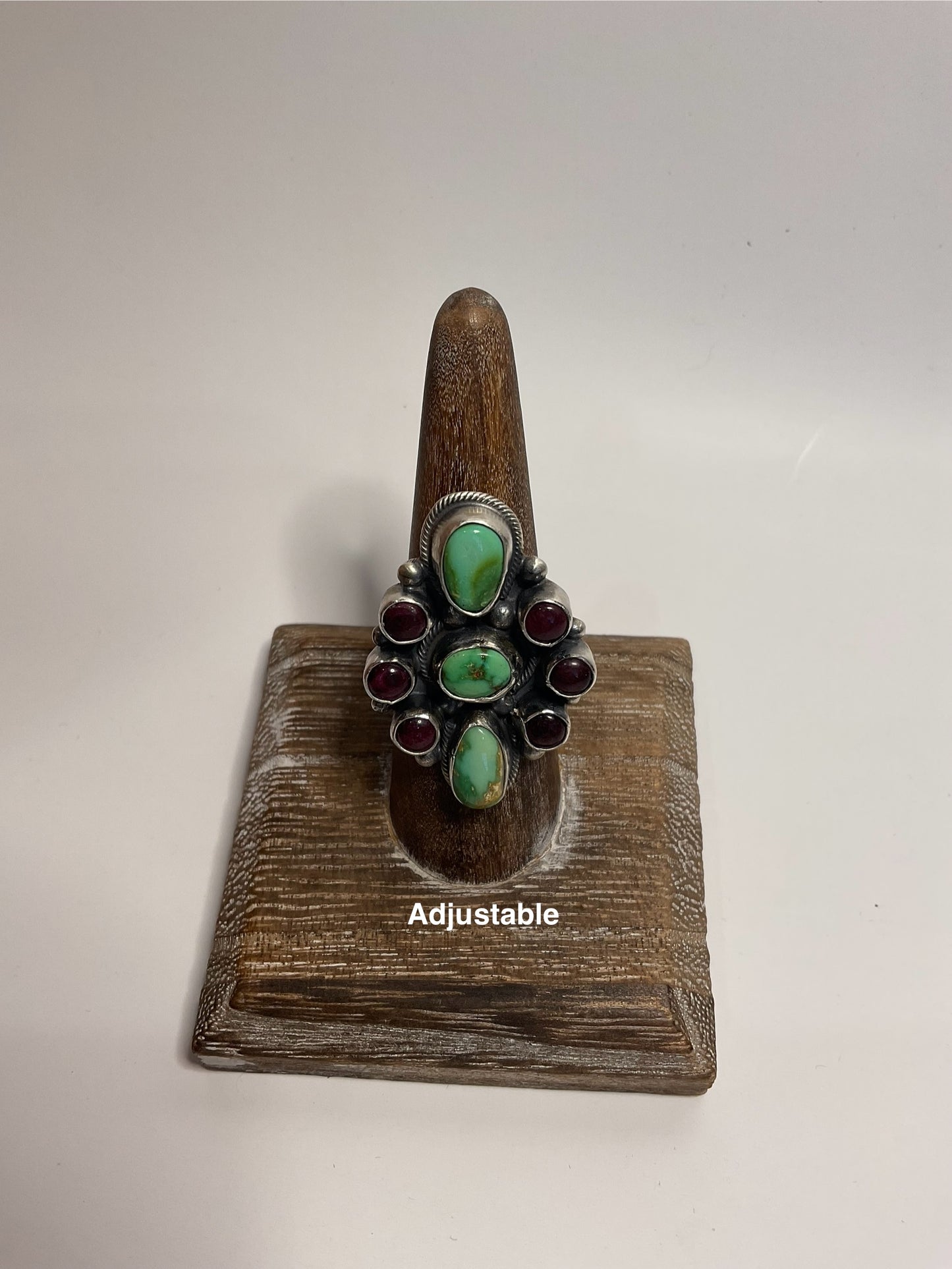 Sonoran Gold & Purple Spiny Cluster Ring