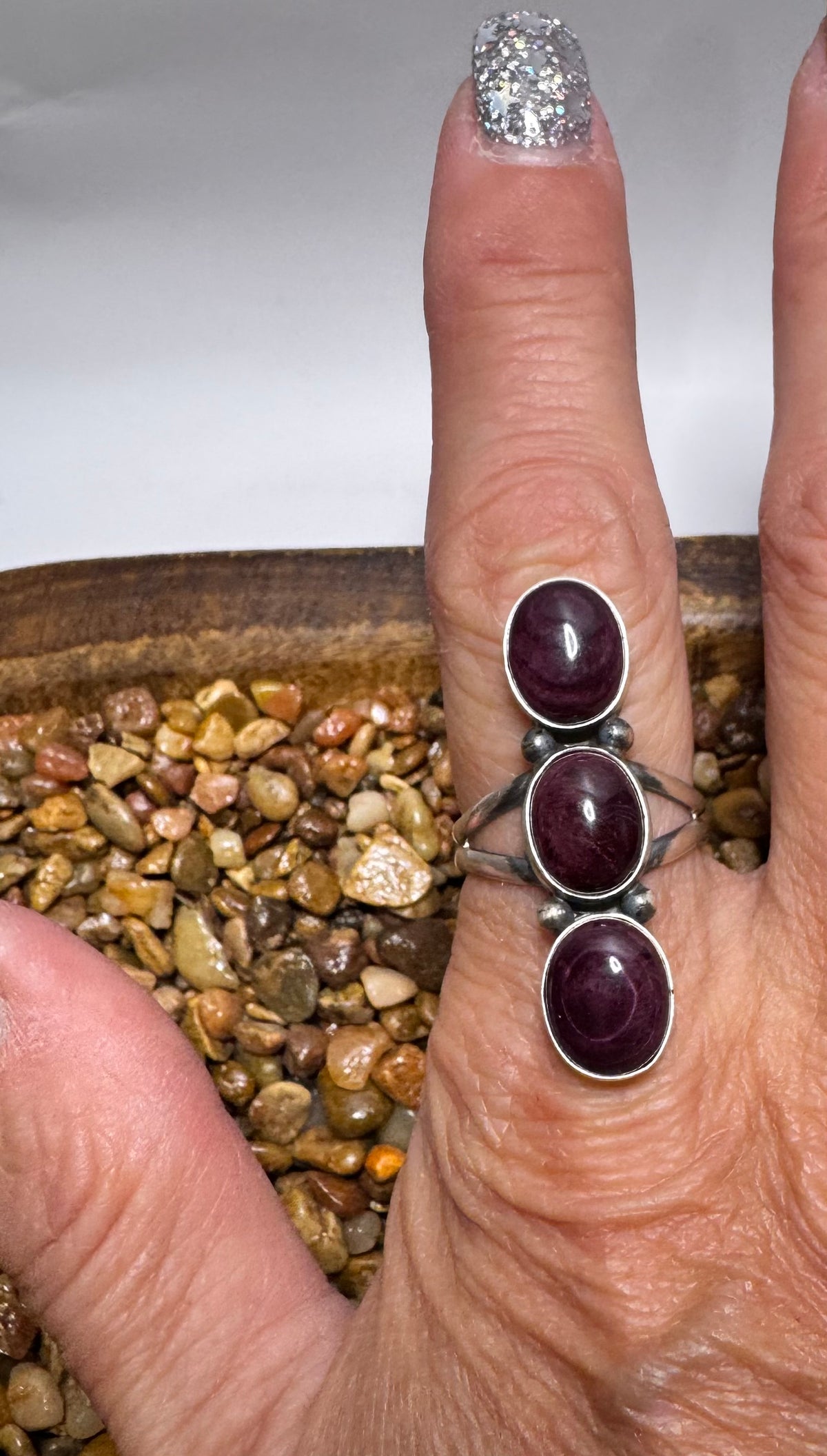 Purple Spiny Ring
