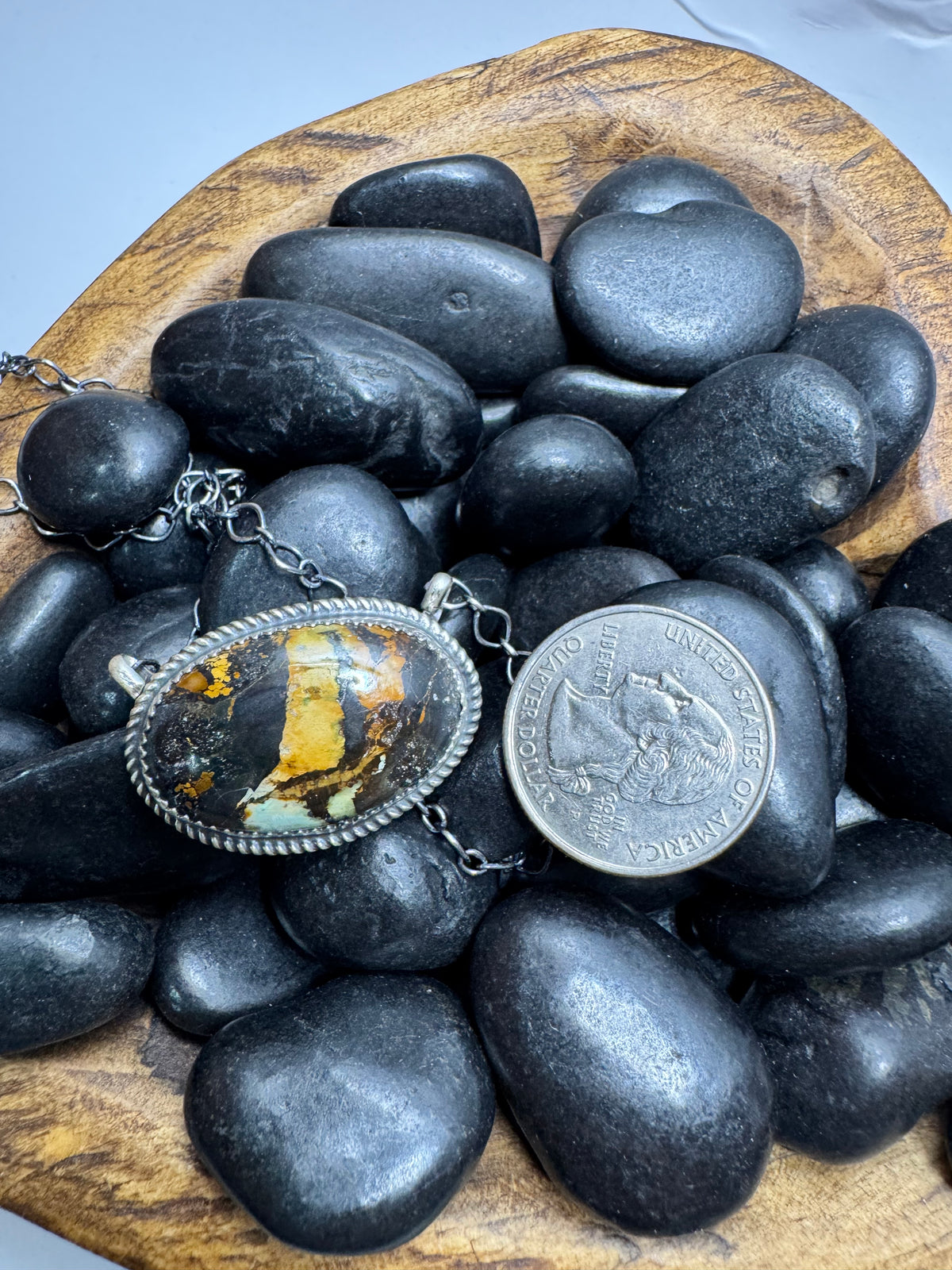 Blackjack Single Stone Necklace