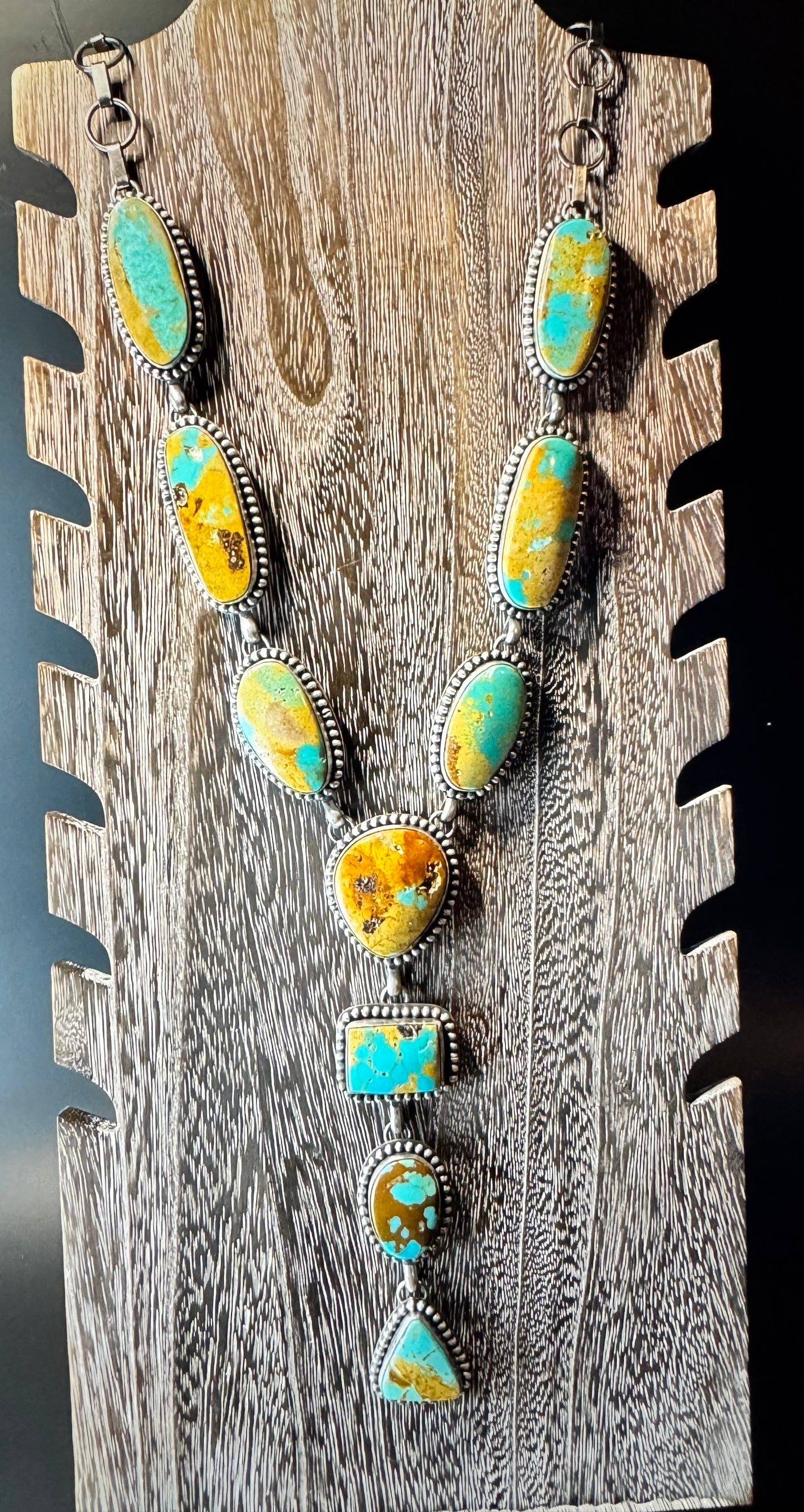 Mine #8 Turquoise Lariat