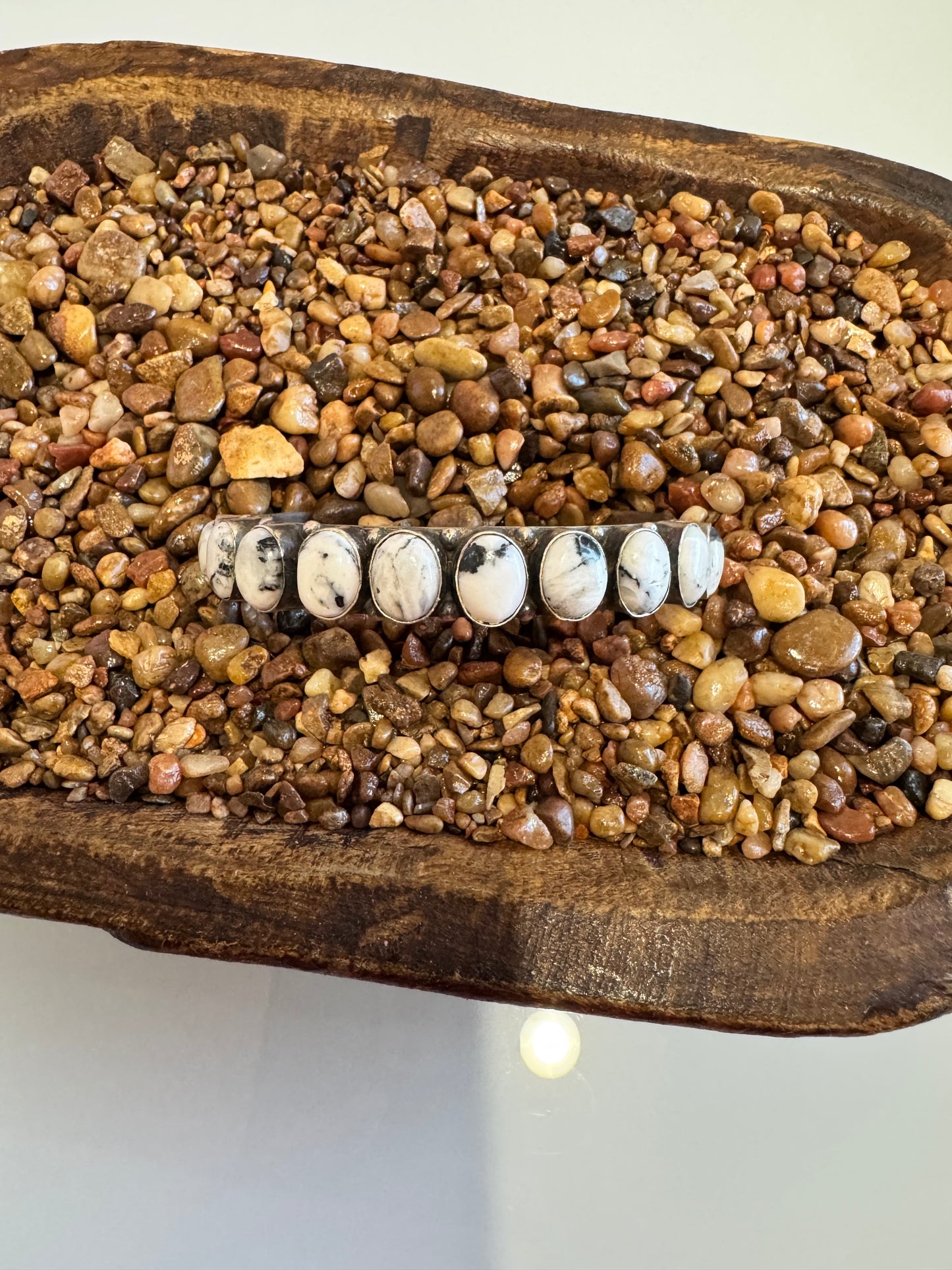 White Buffalo Cuff