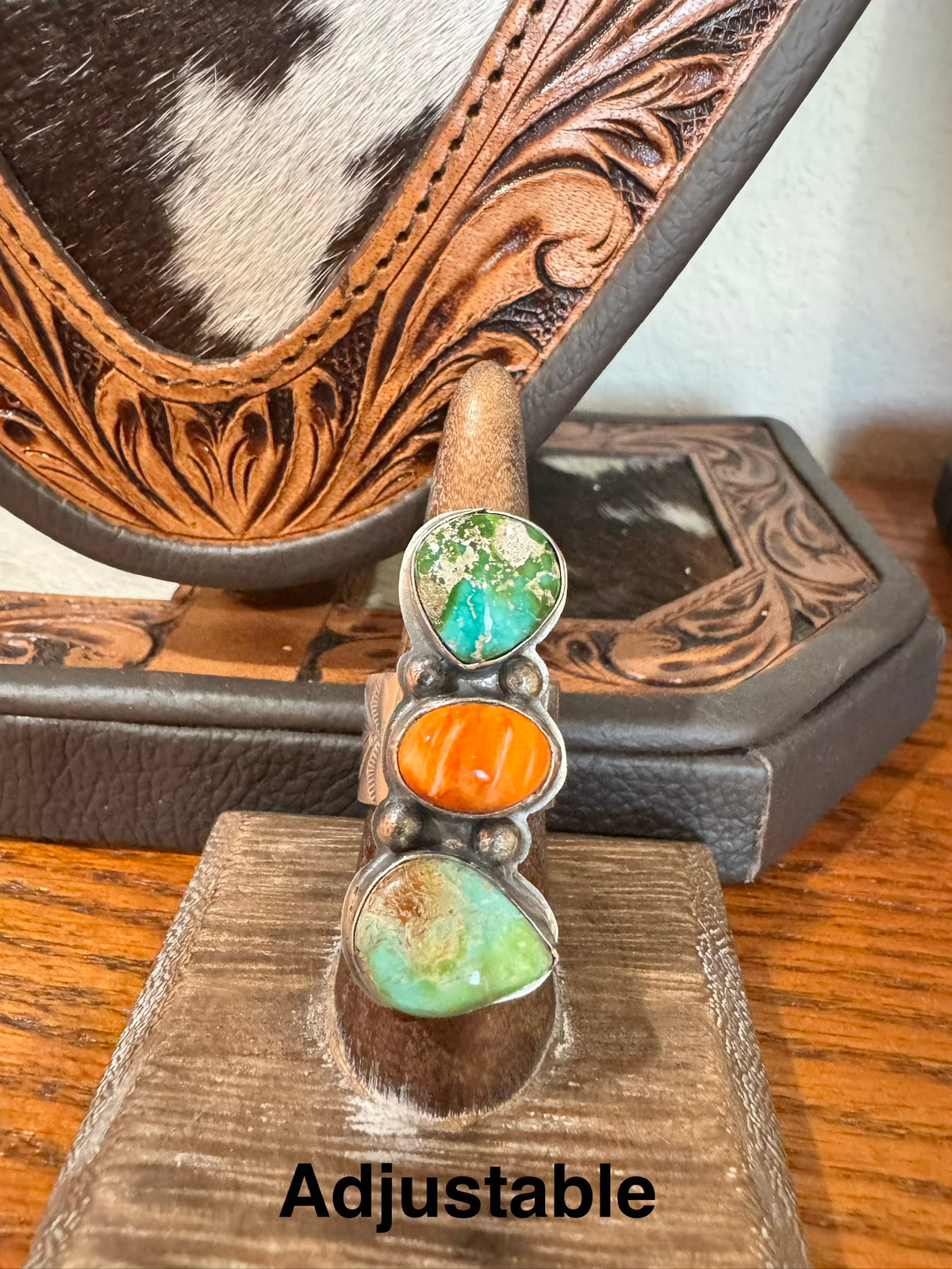 Sonoran Gold, Orange Spiny & Royston Ring
