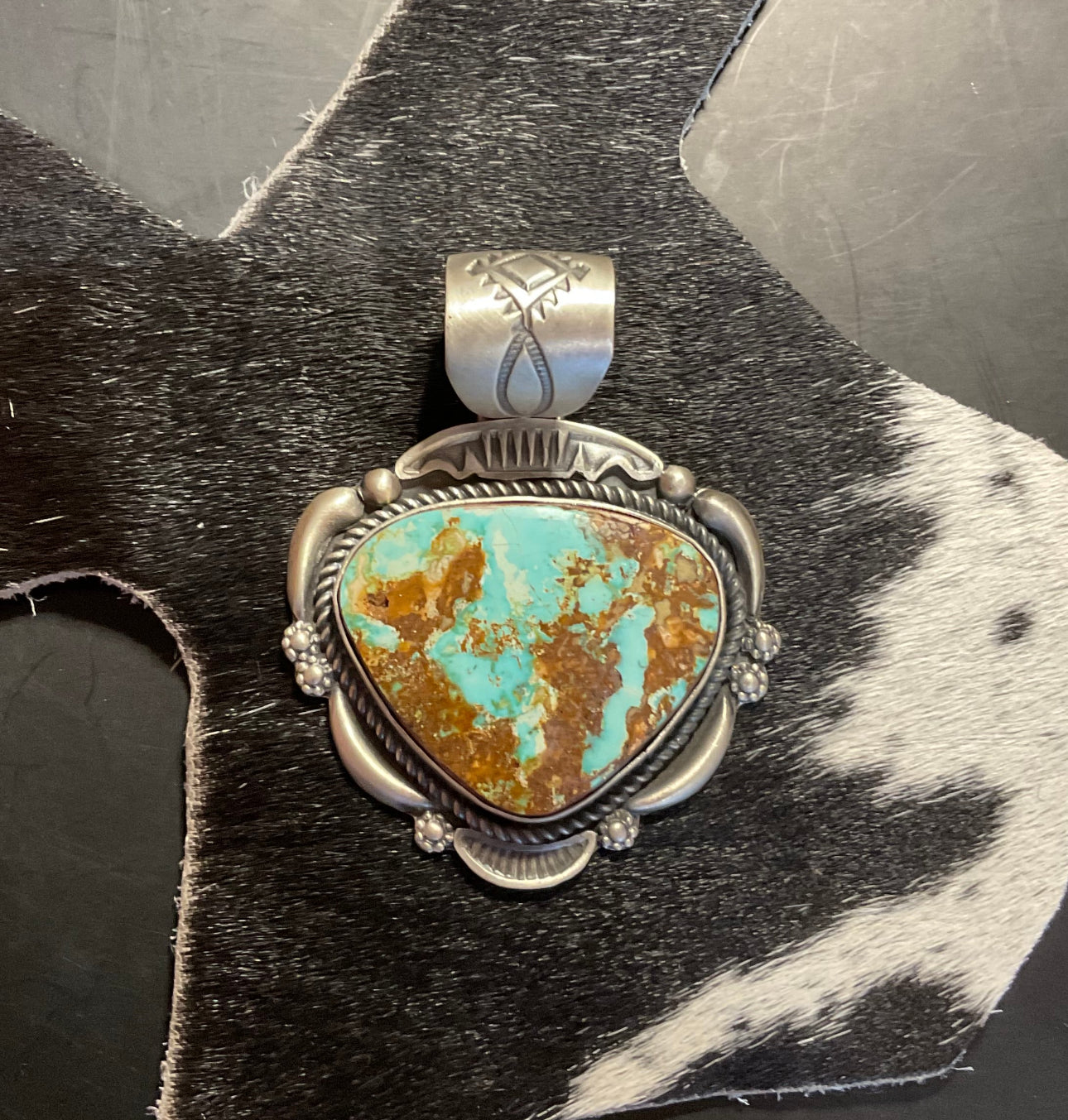 Royston Turquoise Pendant