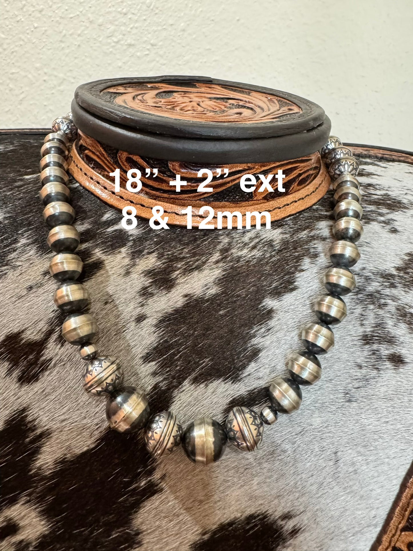 18”-20” Sterling Silver Pearls
