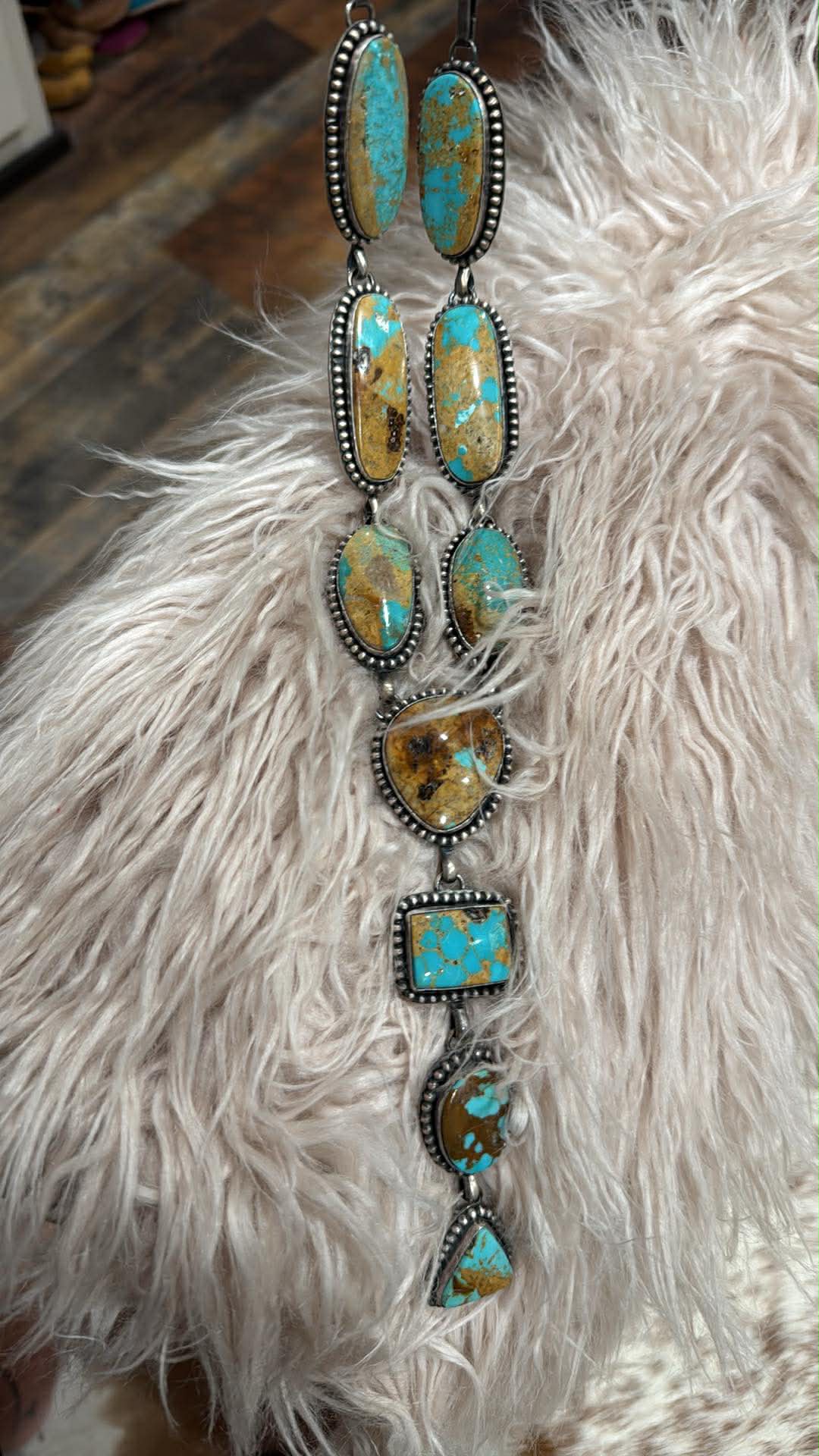 Mine #8 Turquoise Lariat