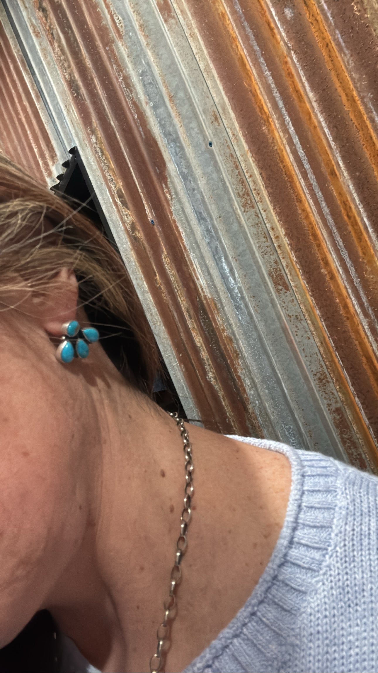 Kingman Half Cluster Earrings