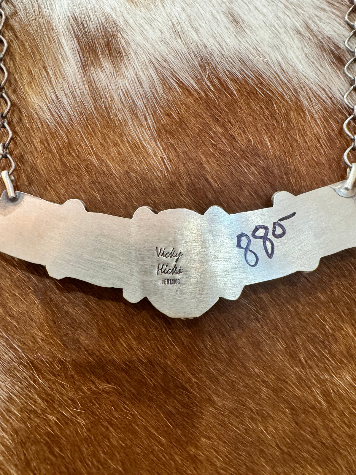 Kingman & Spiny Bar Necklace