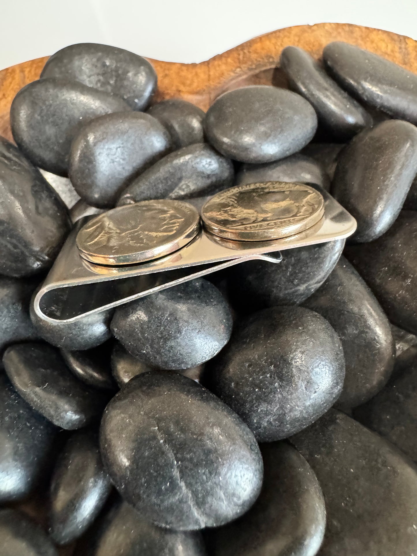 Sterling Silver Buffalo Nickel Money Clip