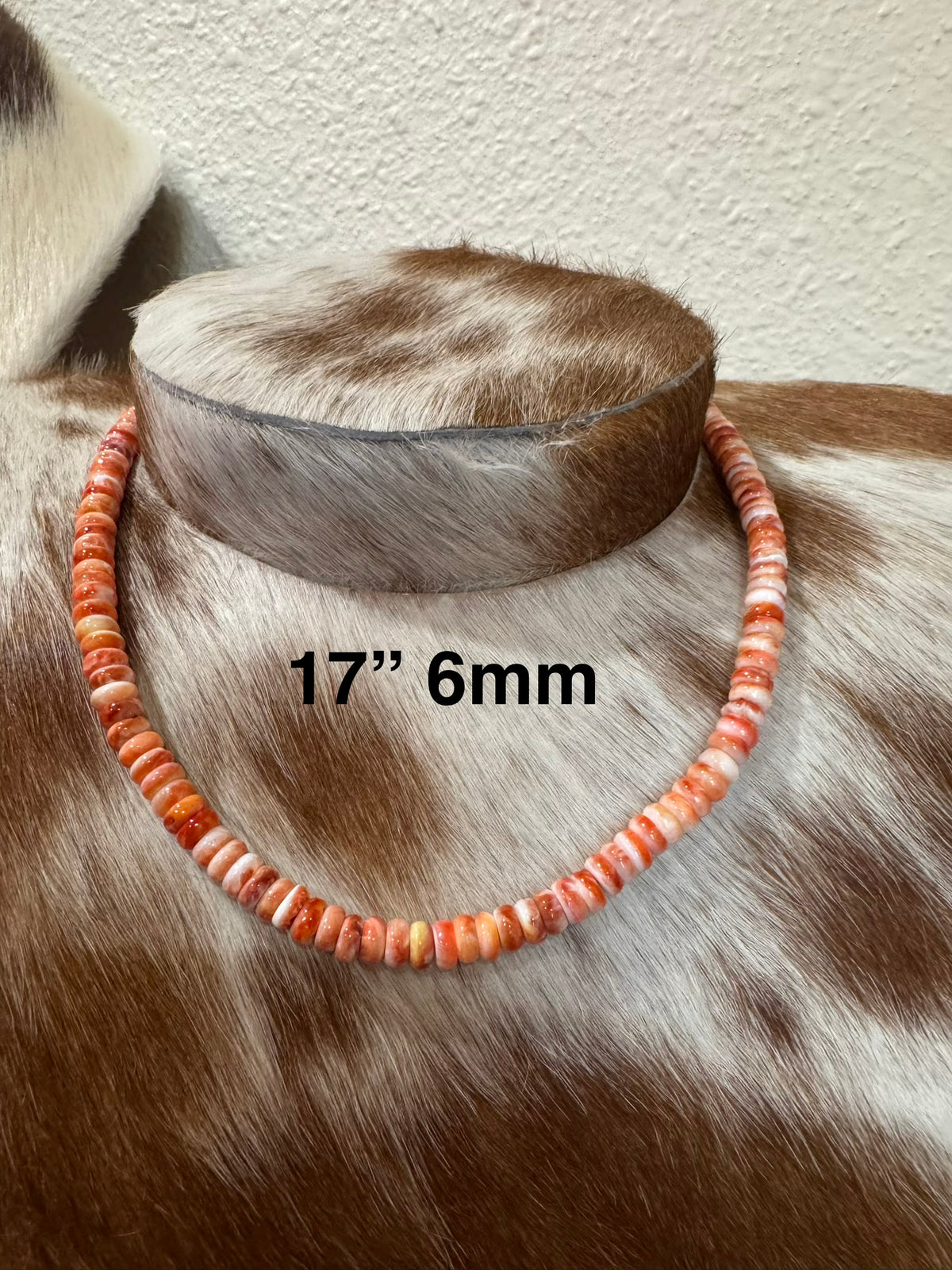 Red Spiny Necklace
