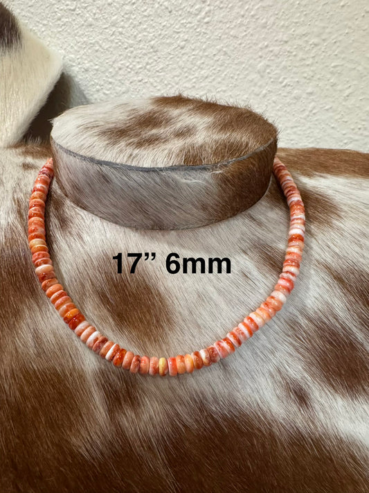 Red Spiny Necklace