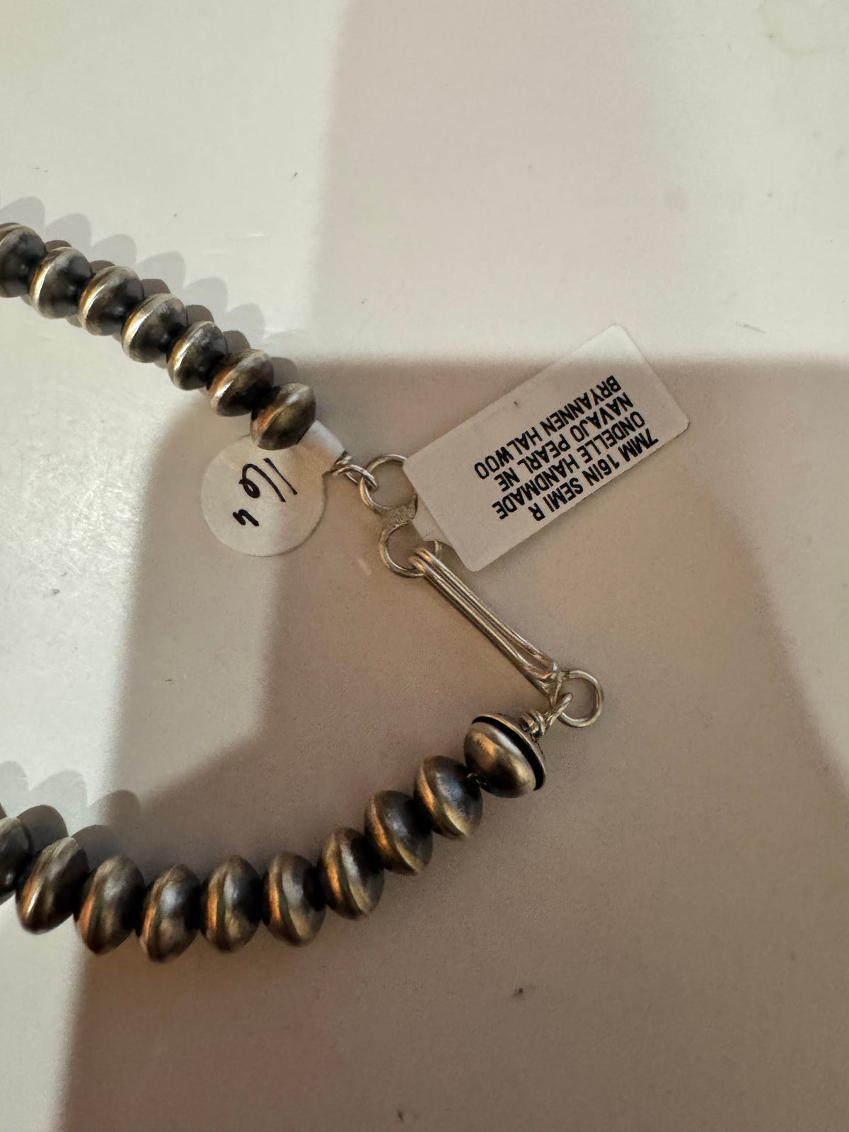 Handmade Navajo Disc Pearls