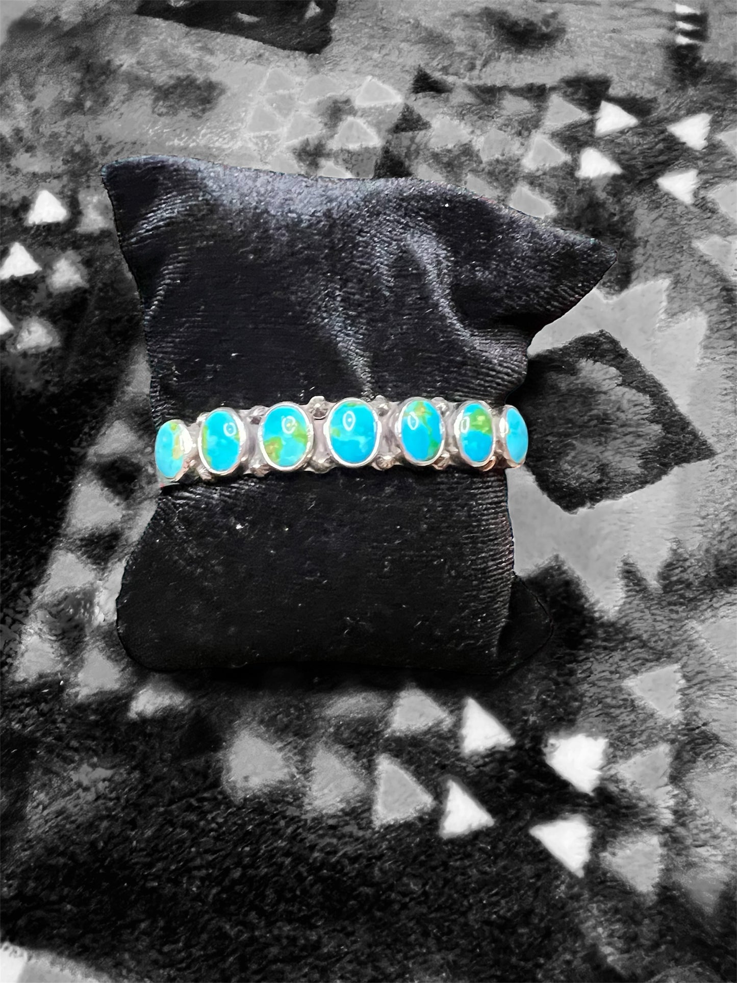 Sonoran Rose Turquoise Cuff