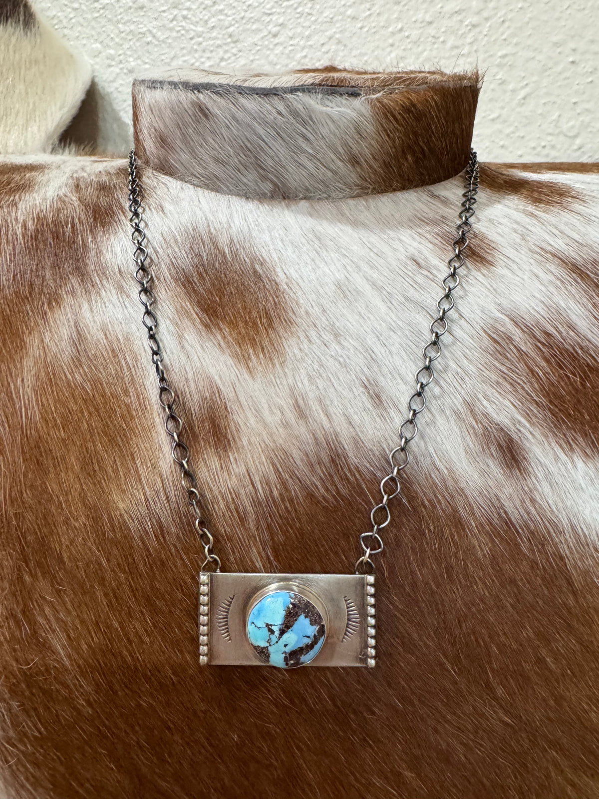 Golden Hills Bar Necklace