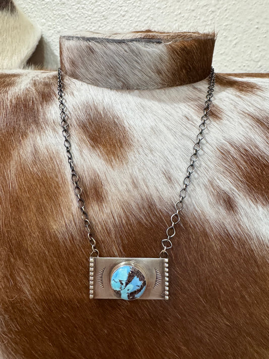 Golden Hills Bar Necklace