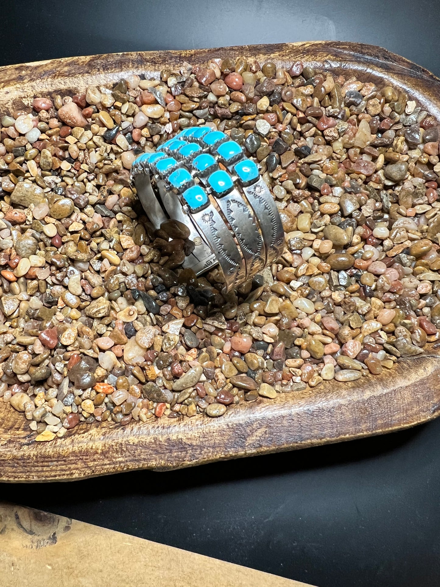 Kingman 30 Stone Statement Cuff
