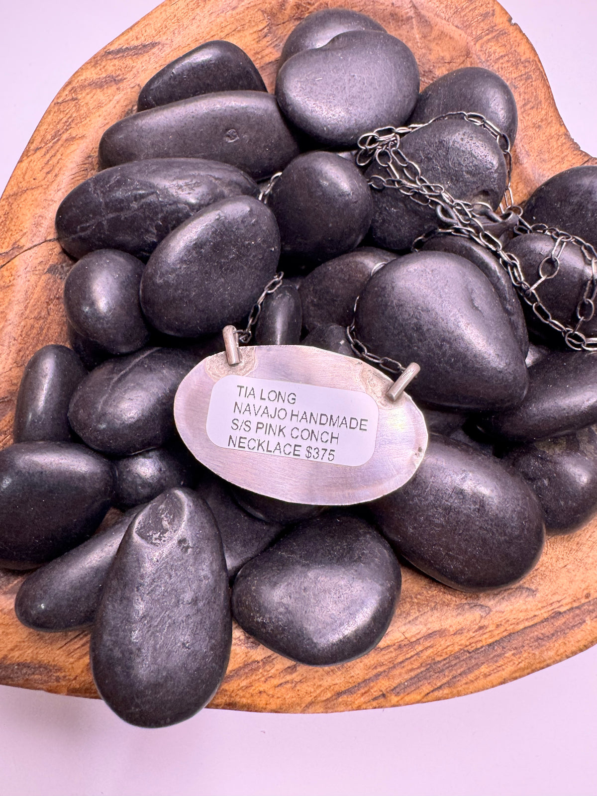 Pink Conch Necklace