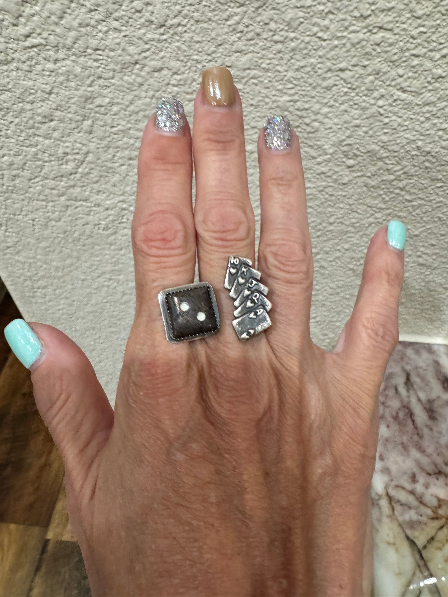 Dice & Cards Ring