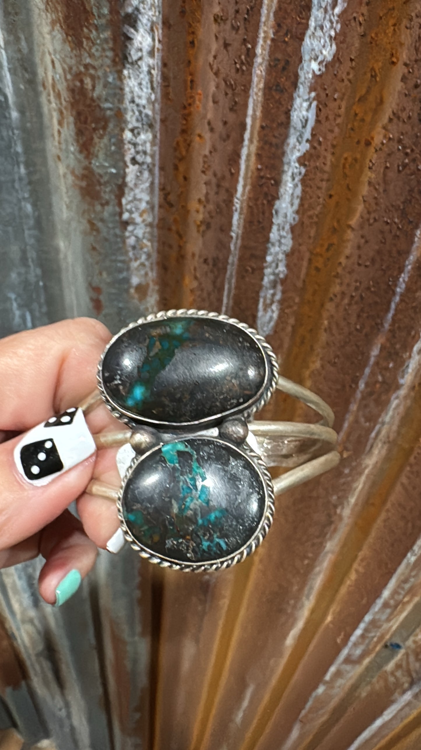 Blue Moon Turquoise Cuff