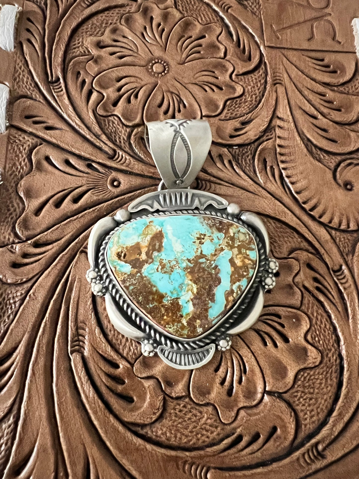 Royston Turquoise Pendant