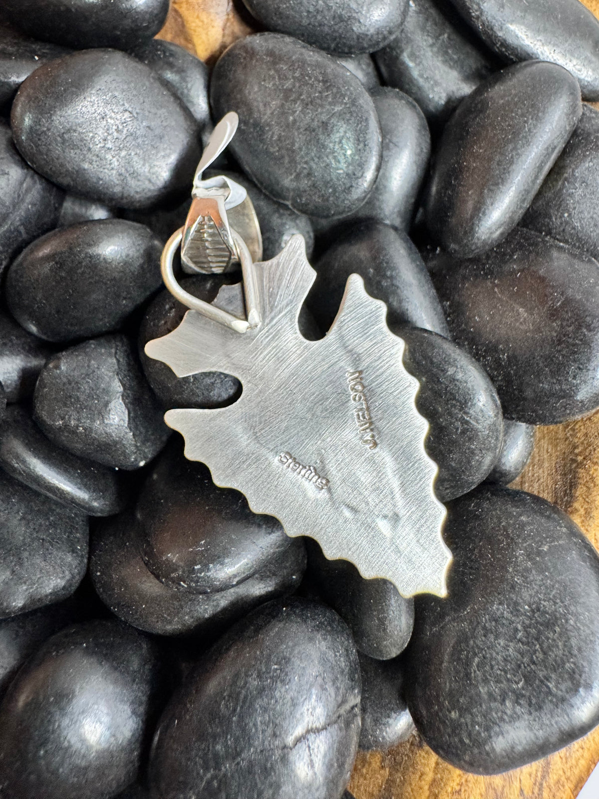Sleeping Beauty Arrowhead Pendant