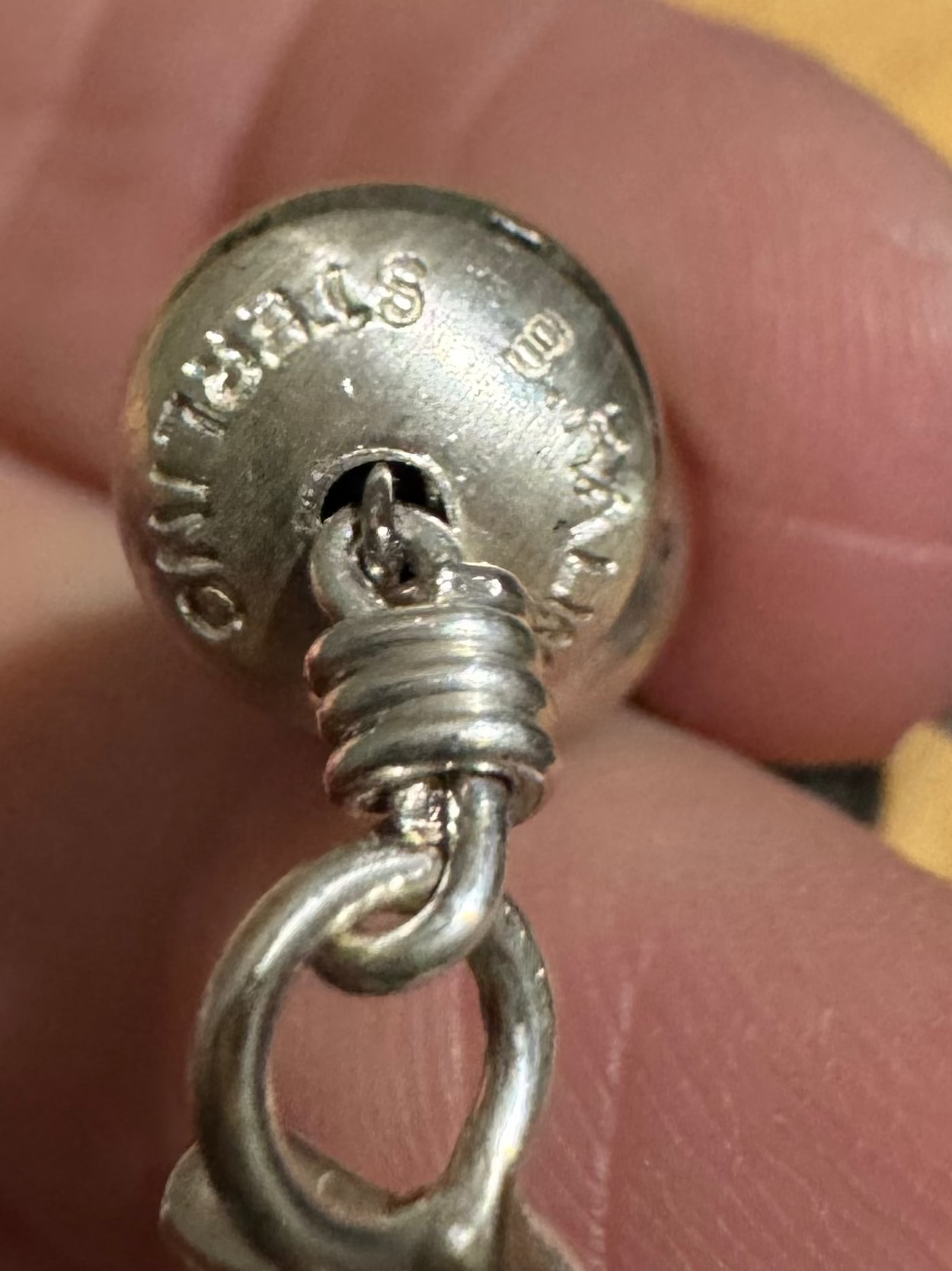 Handmade Stamped Navajo Pearls