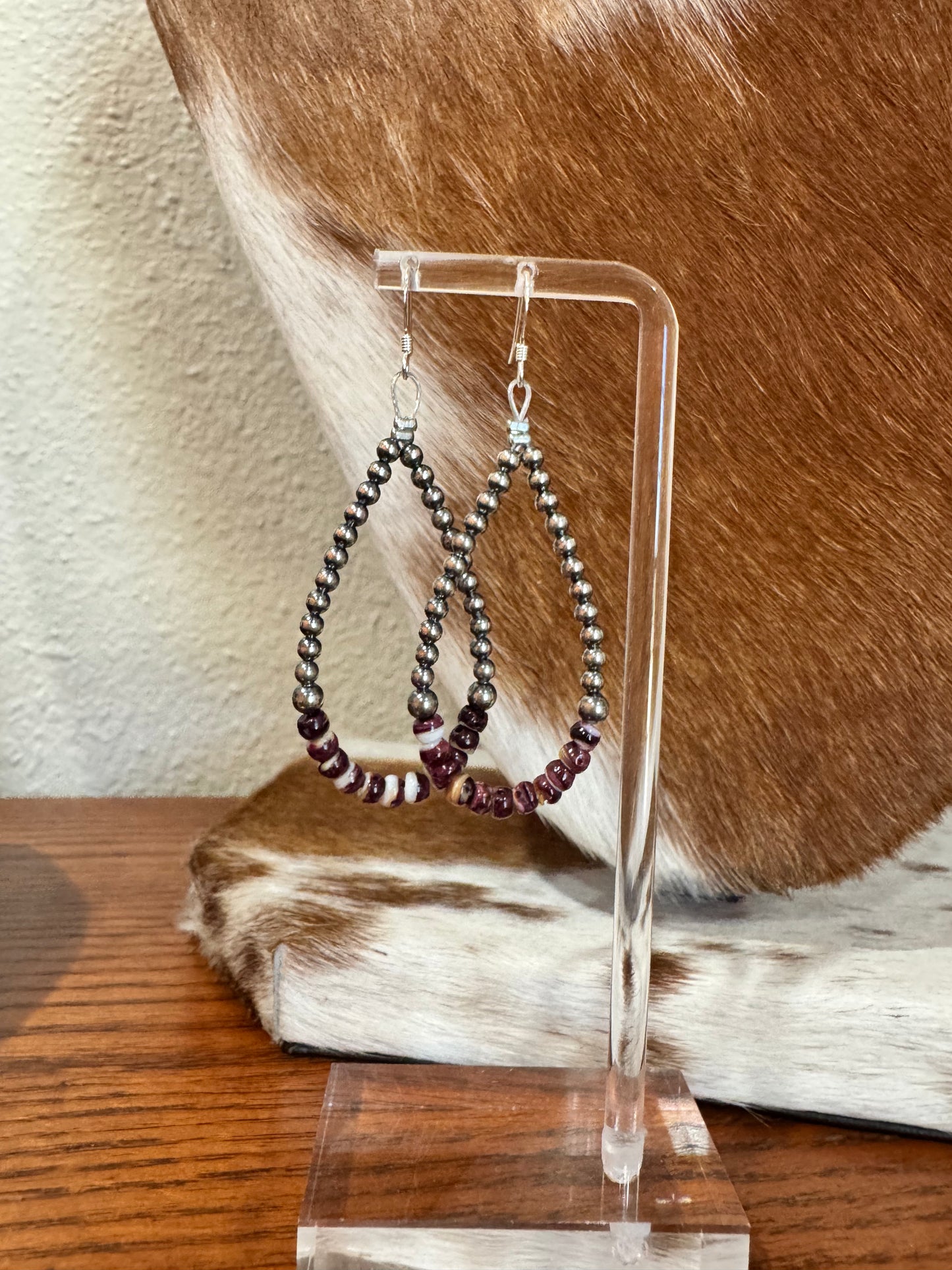 Pearl Hoop Earrings