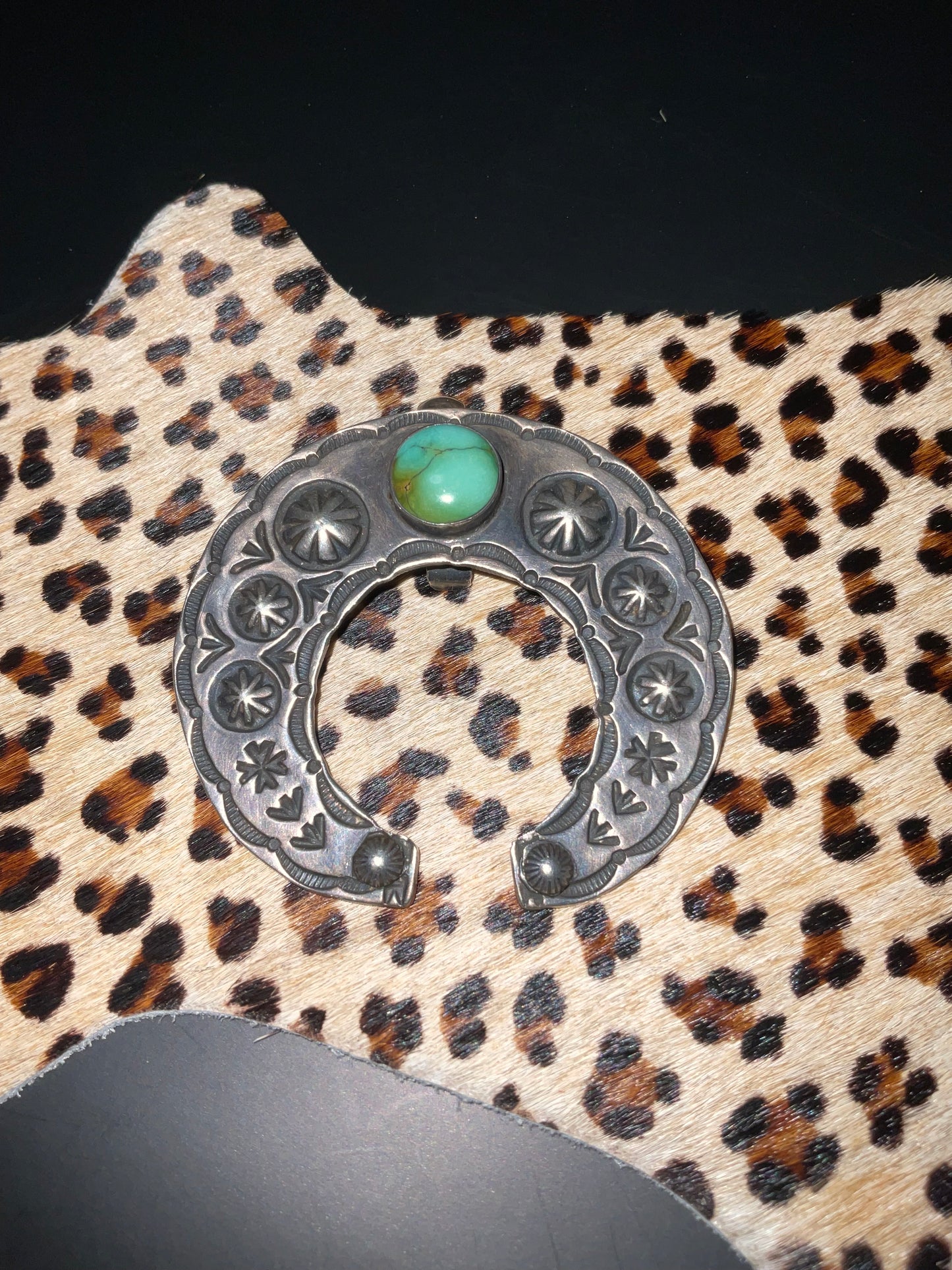 Sonoran Gold Turquoise Naja Pendant
