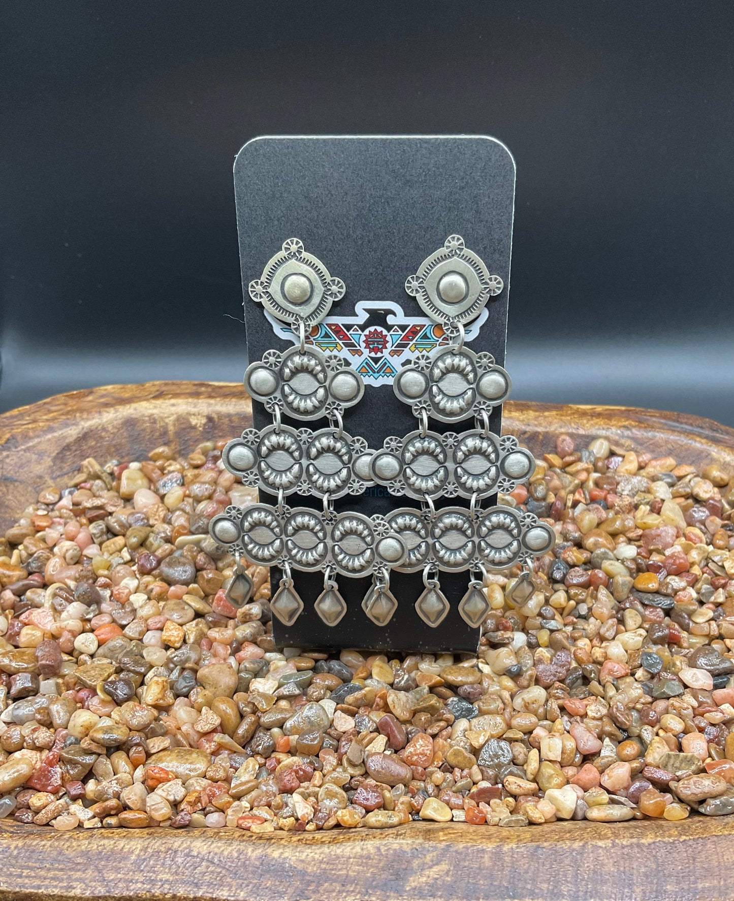 Sterling Silver Chandelier Earrings