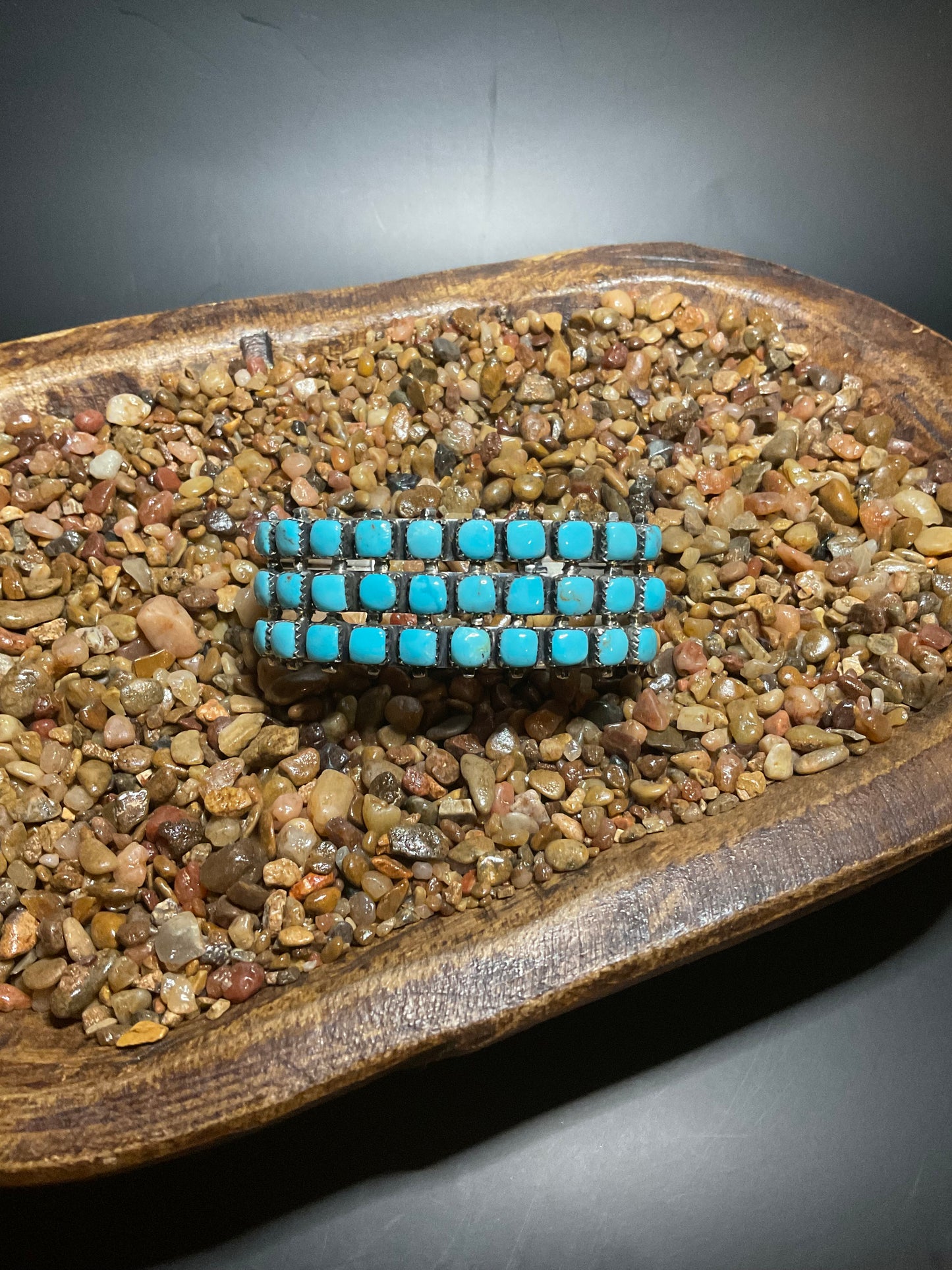Kingman 30 Stone Statement Cuff