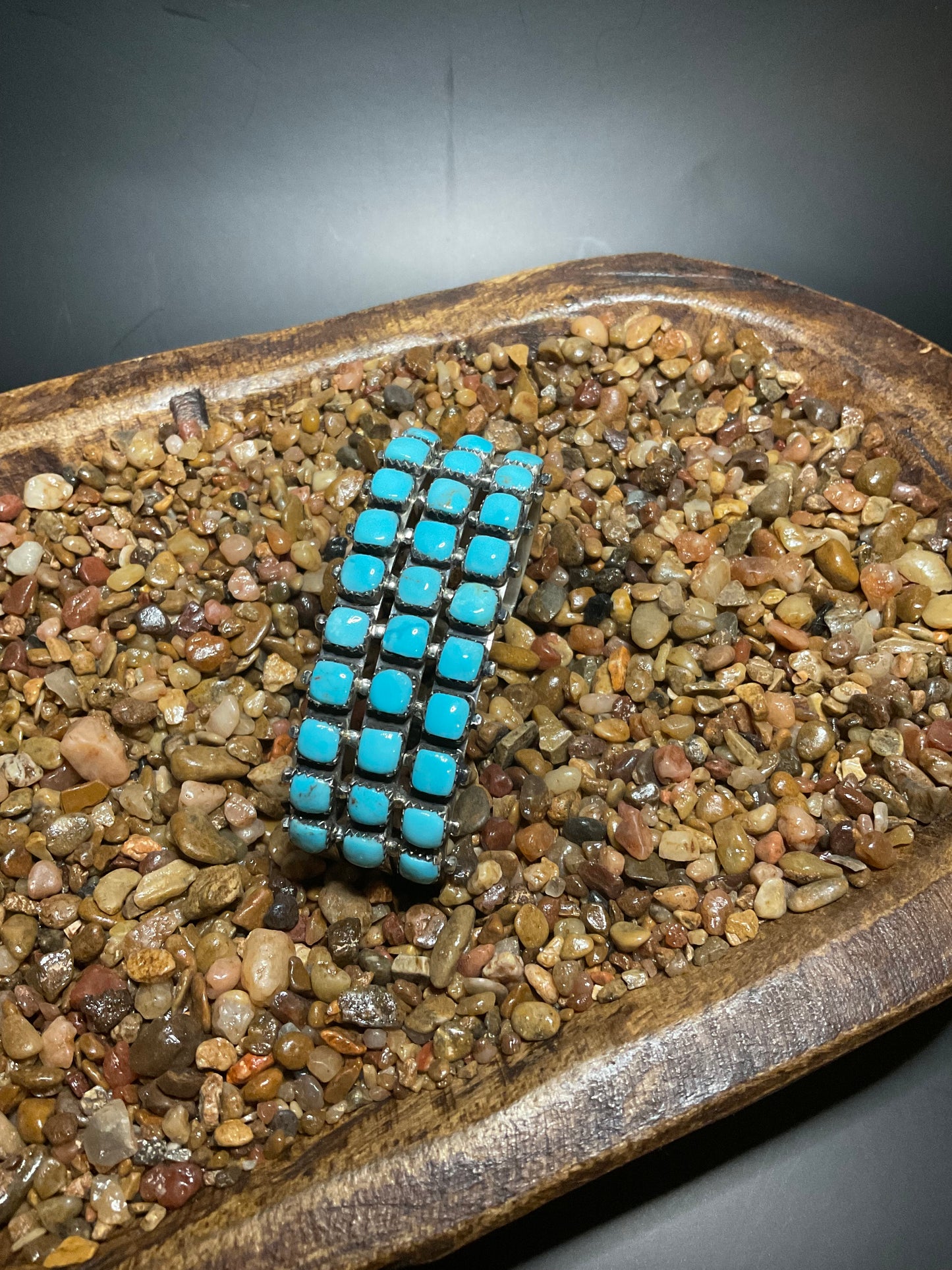 Kingman 30 Stone Statement Cuff