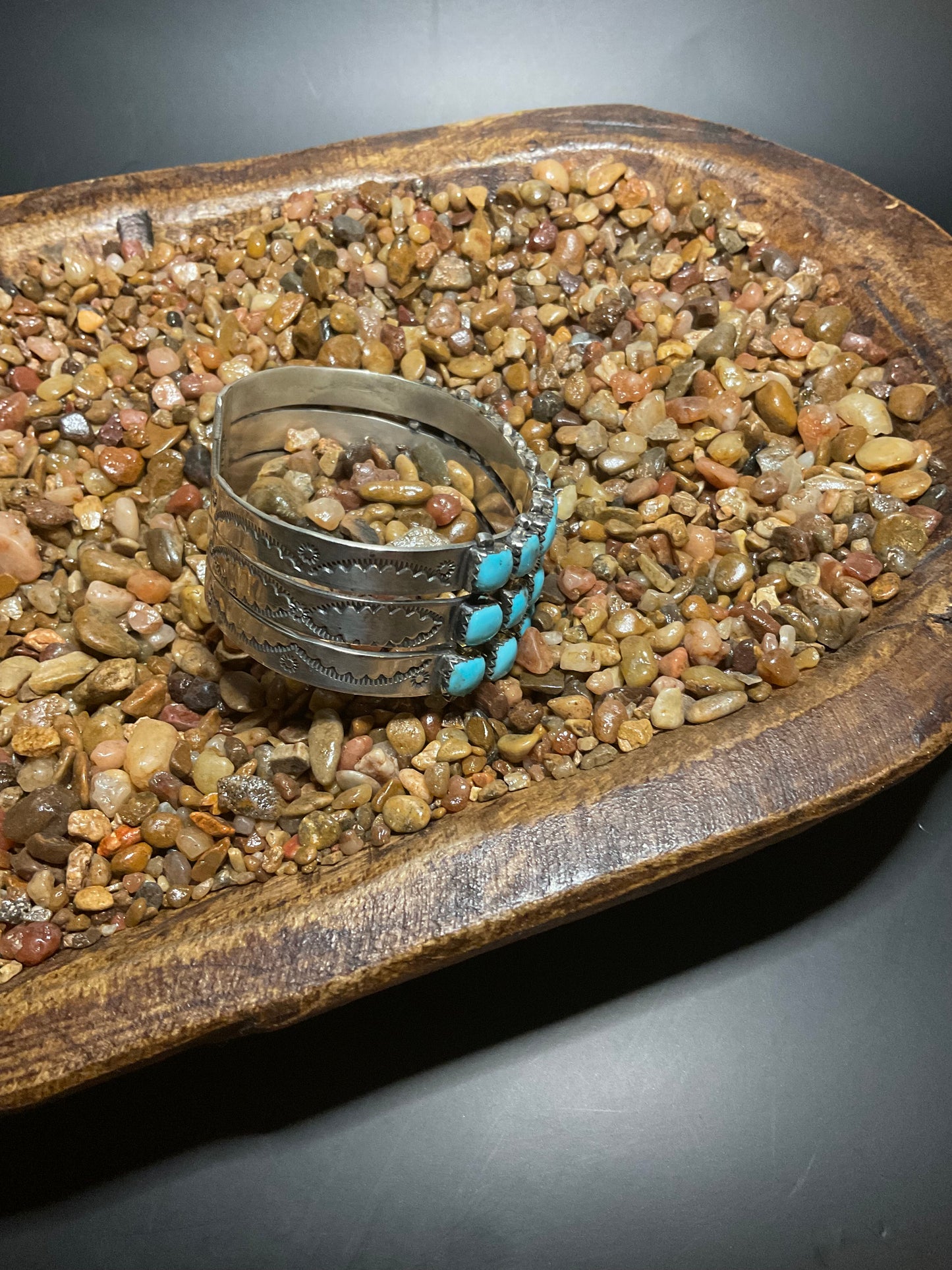 Kingman 30 Stone Statement Cuff