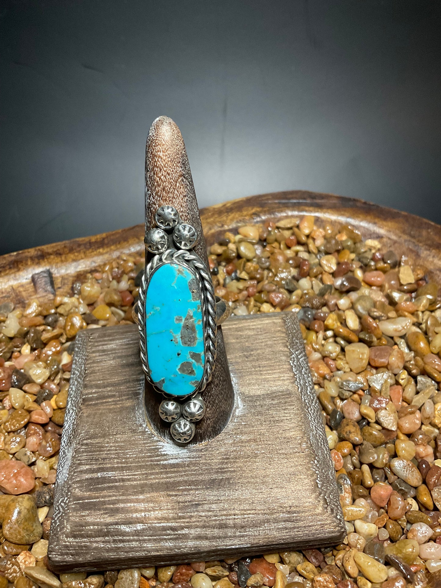 Kingman Turquoise Rings