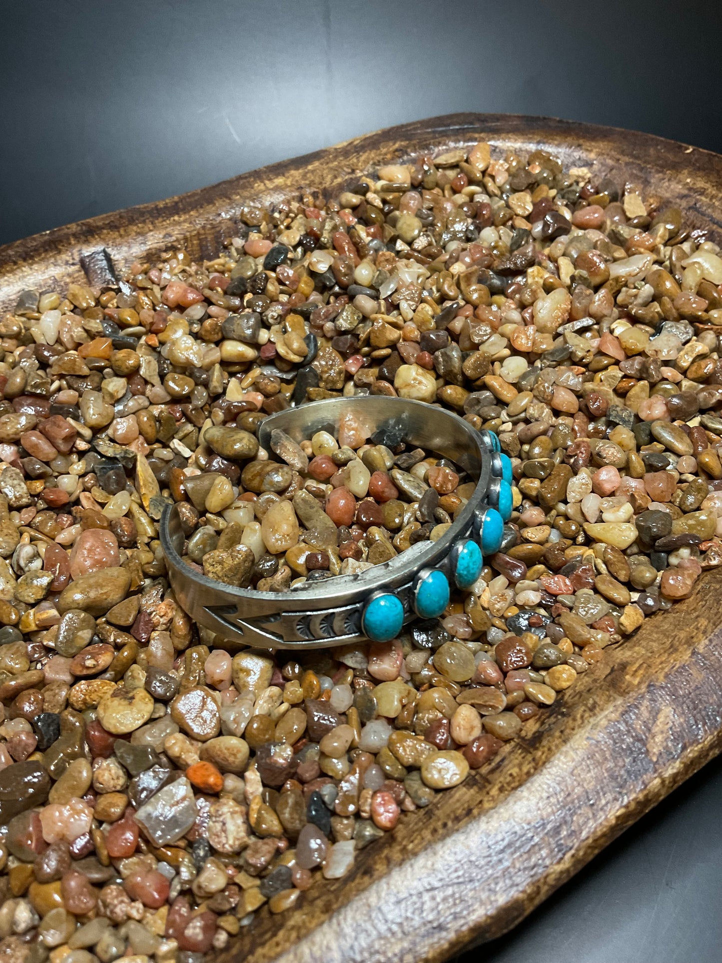 Kingman 7 Stone Cuff