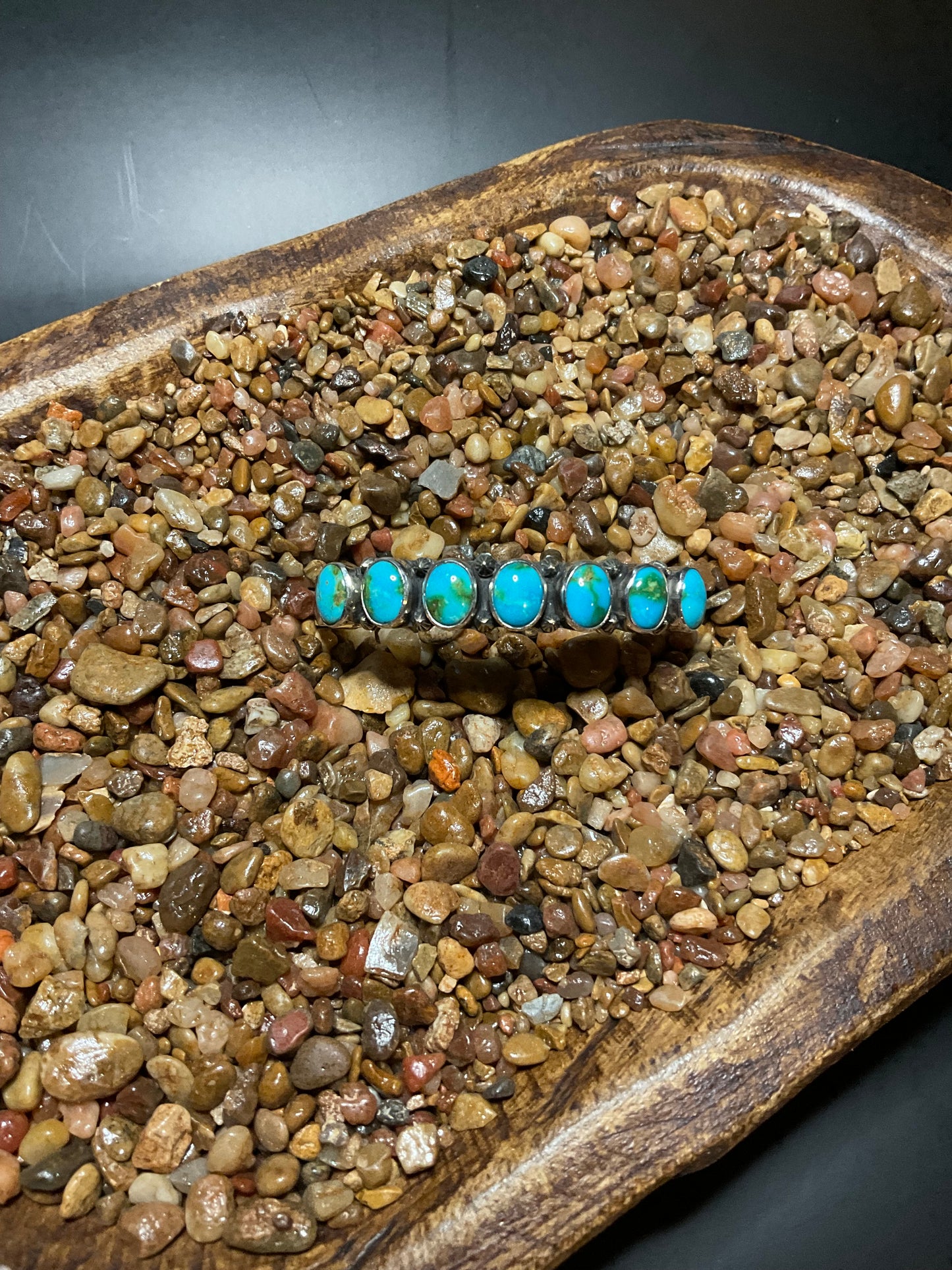 Sonoran Rose Turquoise Cuff
