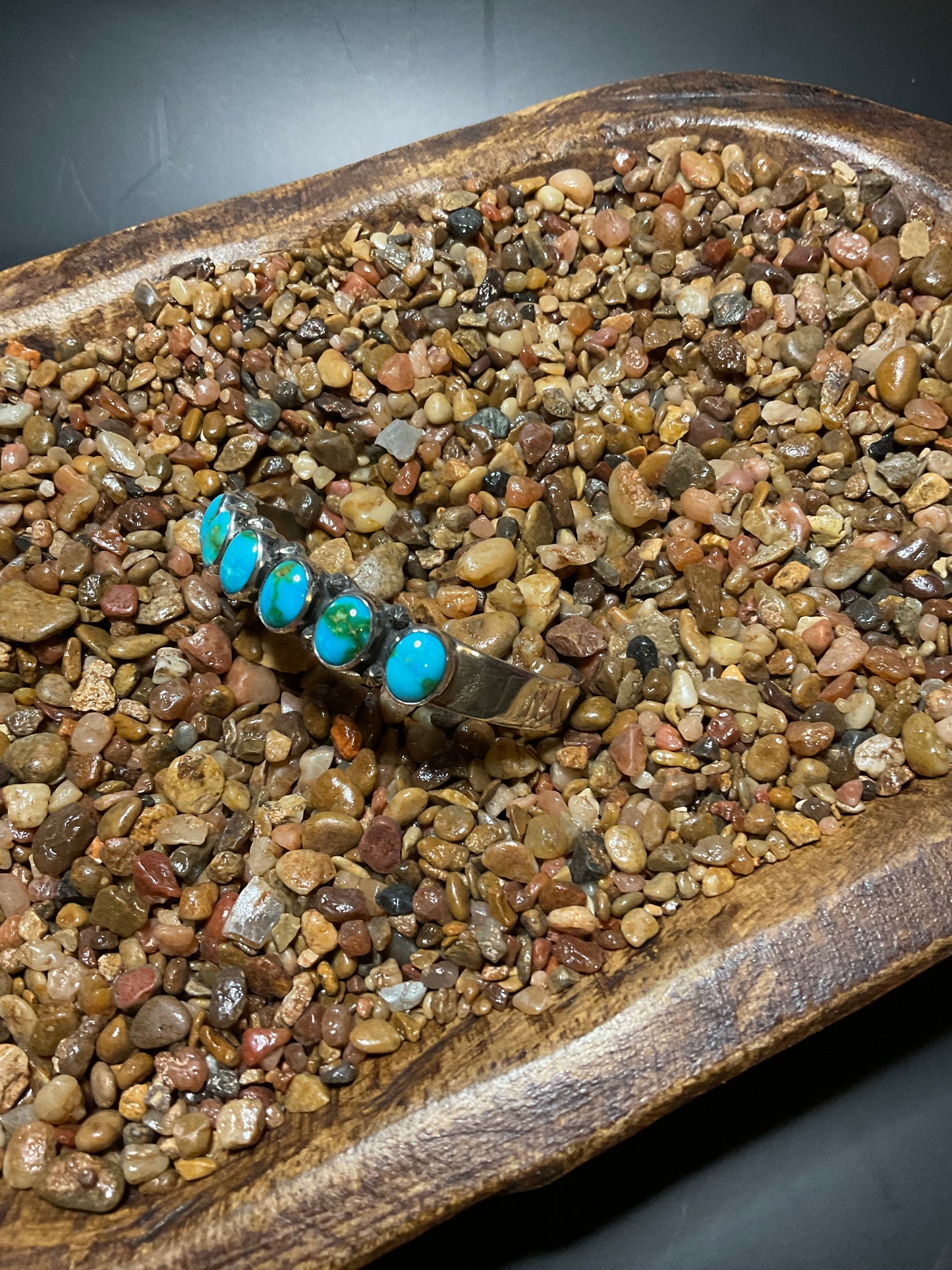 Sonoran Rose Turquoise Cuff