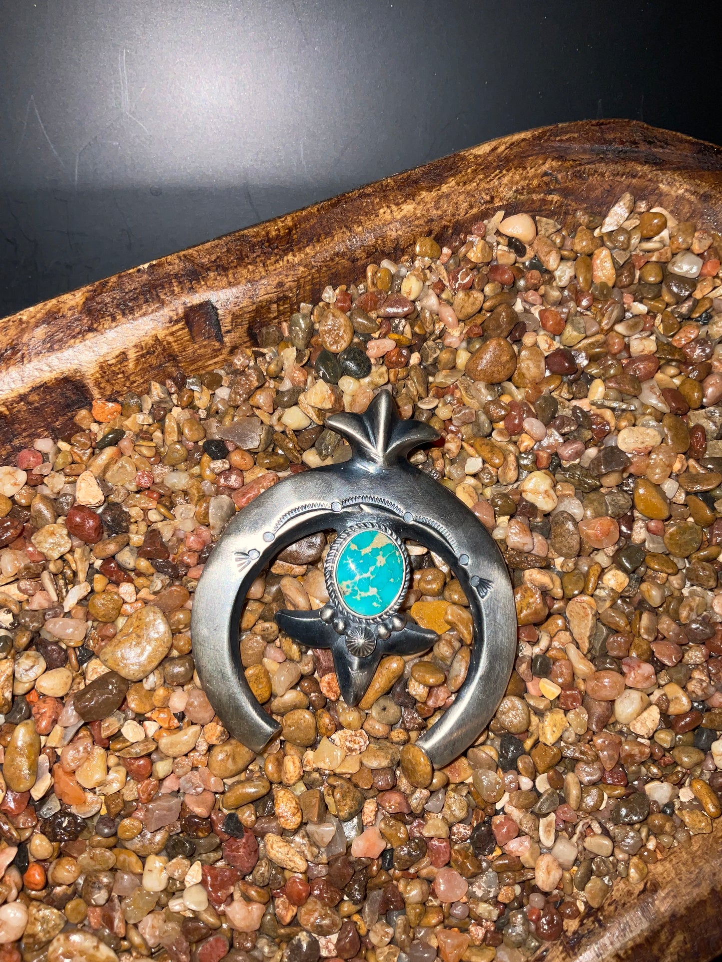 Sonoran Turquoise Naja Pendant